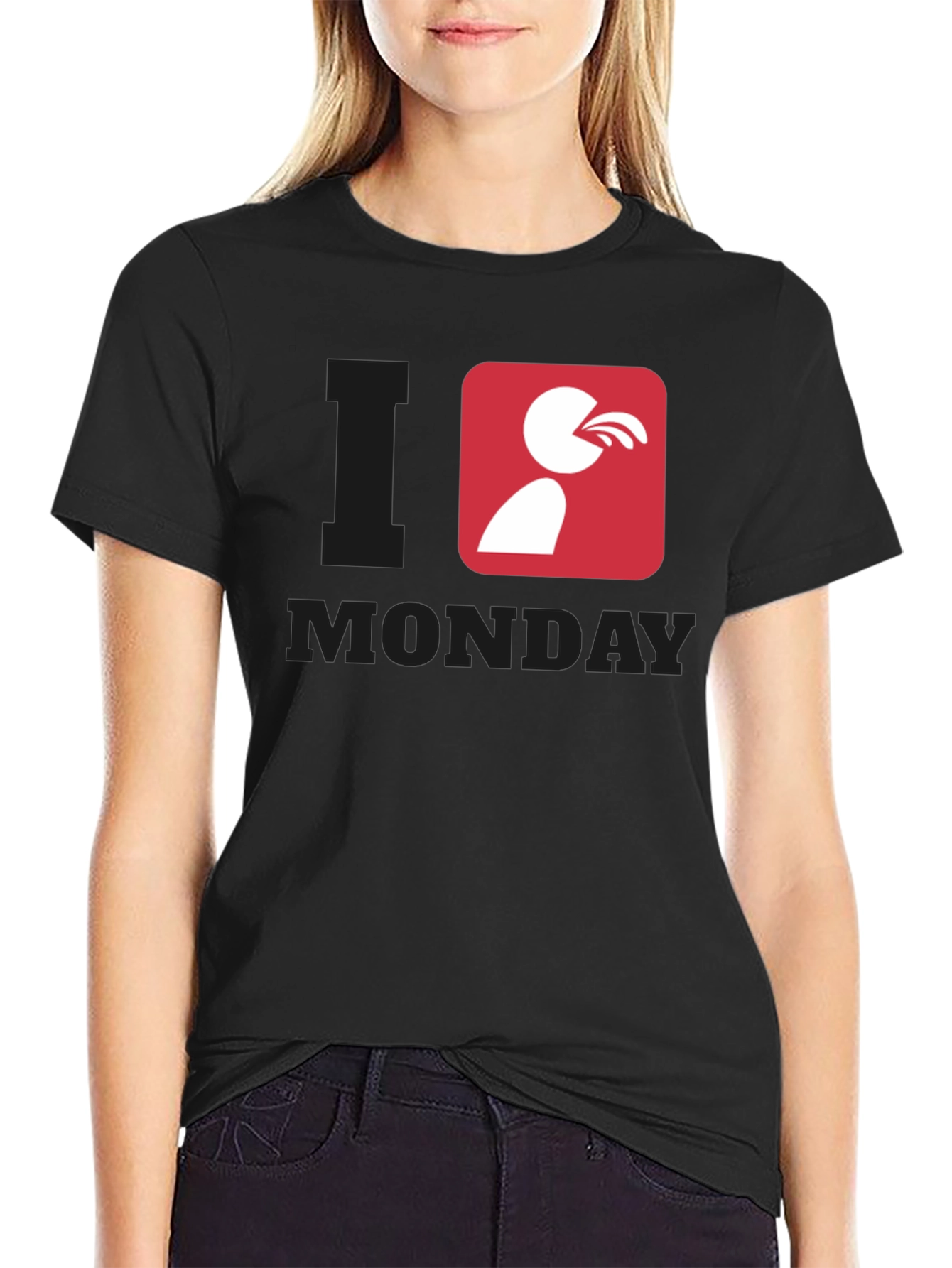I Hate Monday Graphic Tee - Funny Novelty T-Shirt