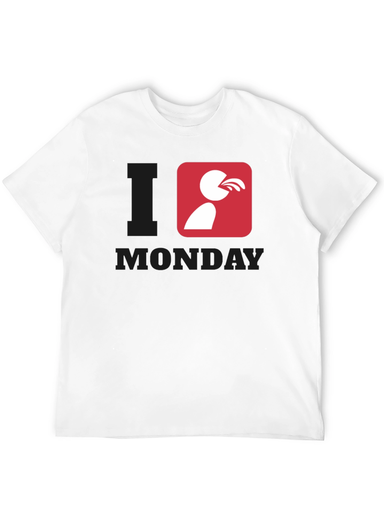 I Hate Monday Graphic Tee - Funny Novelty T-Shirt
