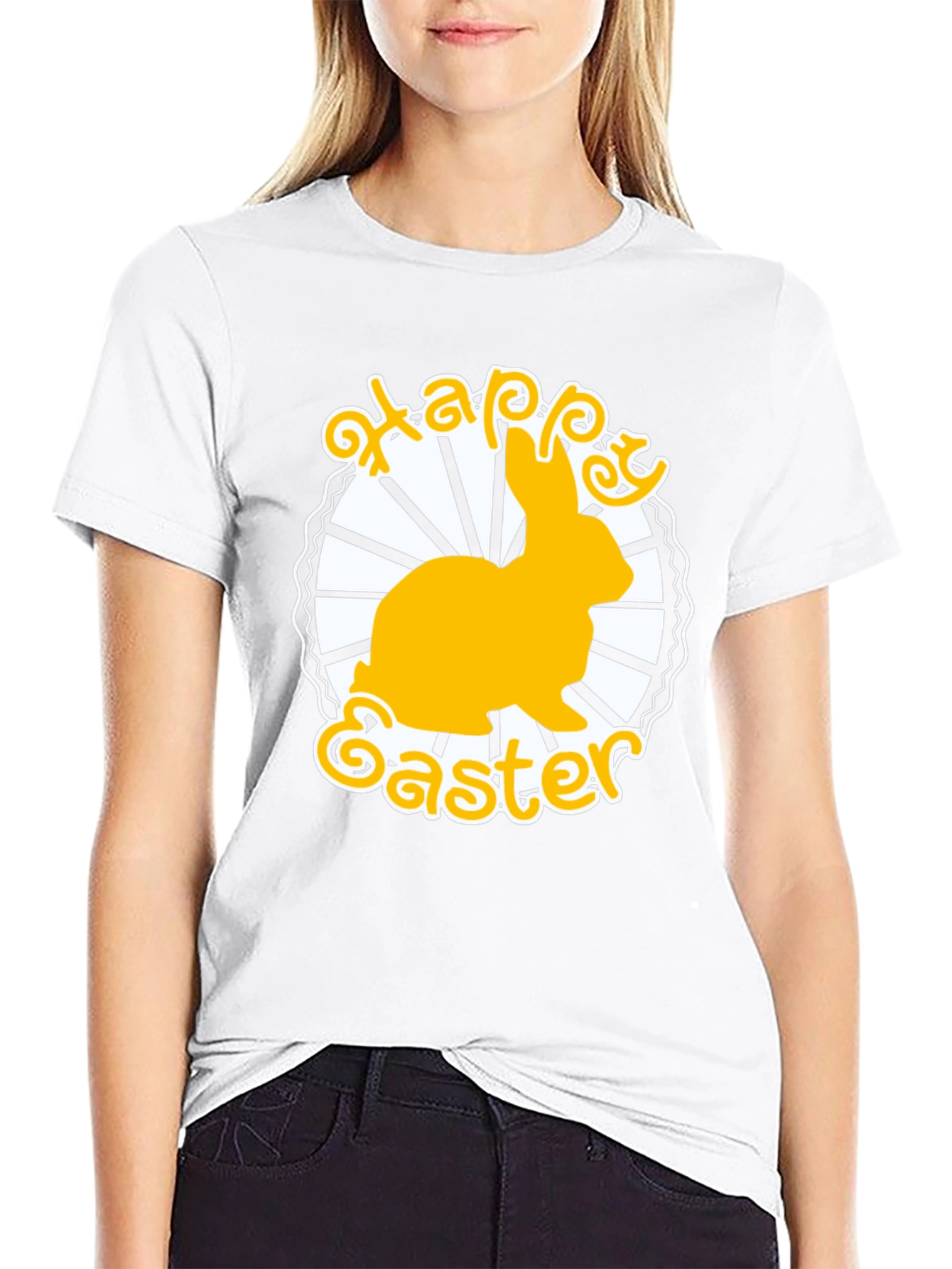 Happy Easter Bunny Graphic T-Shirt