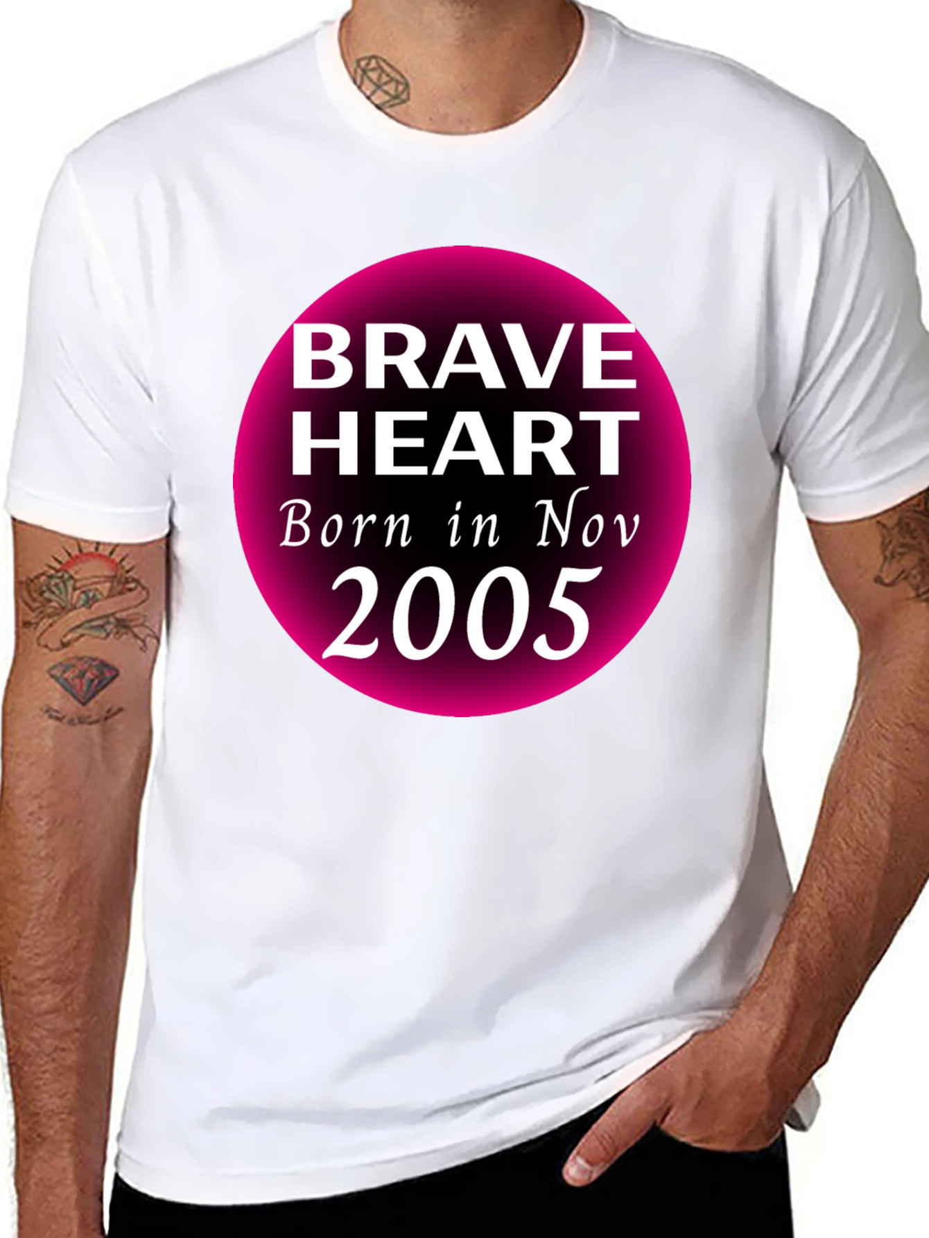 Brave Heart November 2005 Birthday T-Shirt