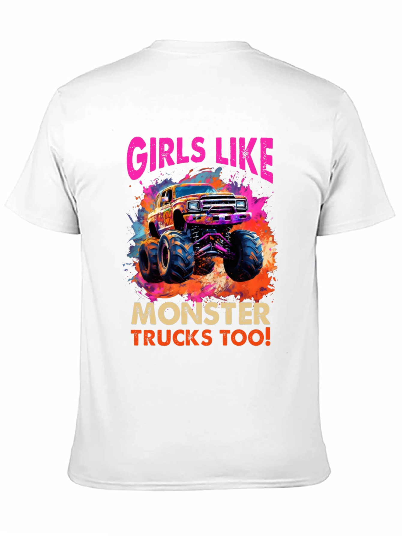 Girls Like Monster Trucks Tee