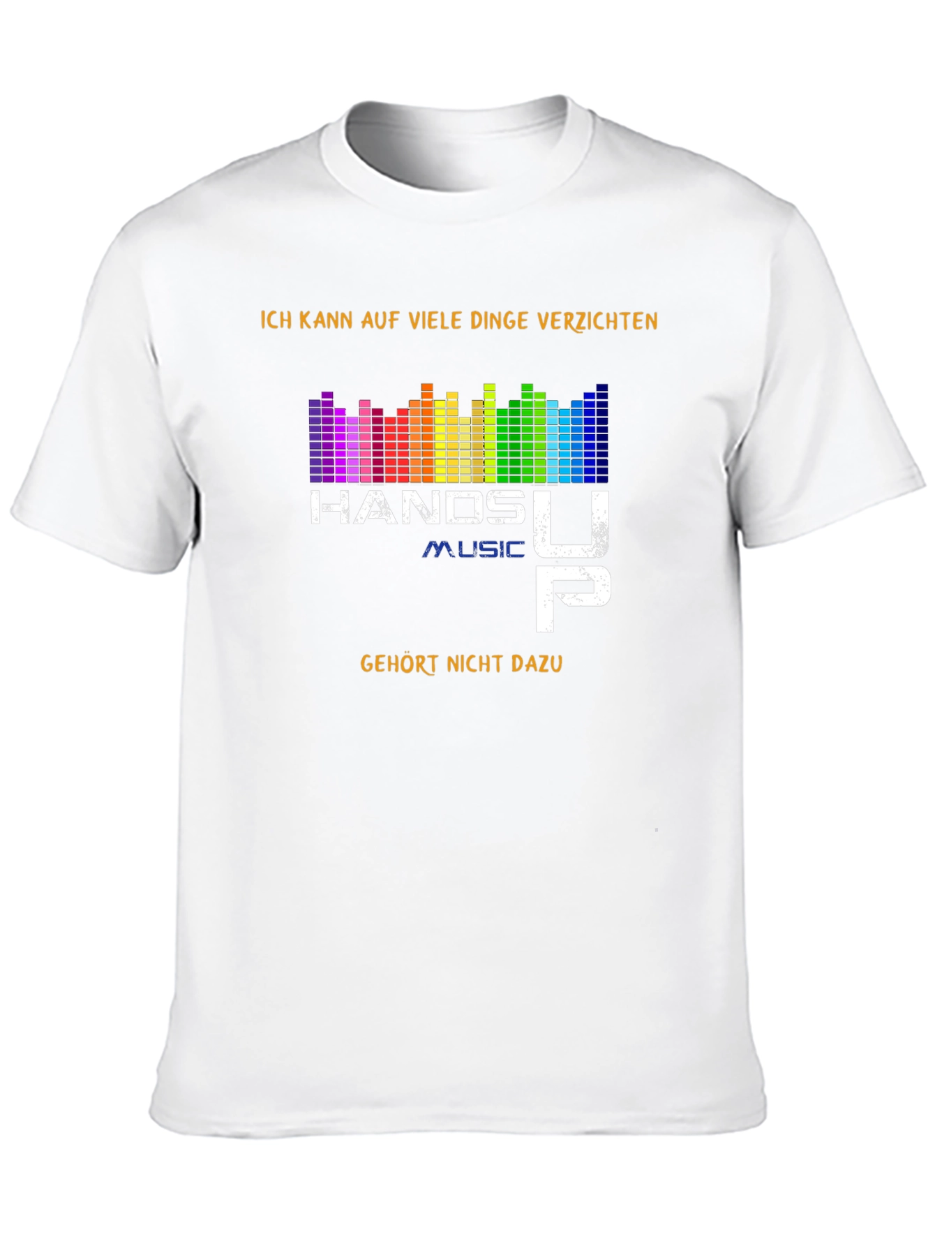 Hands Up Music Graphic T-Shirt