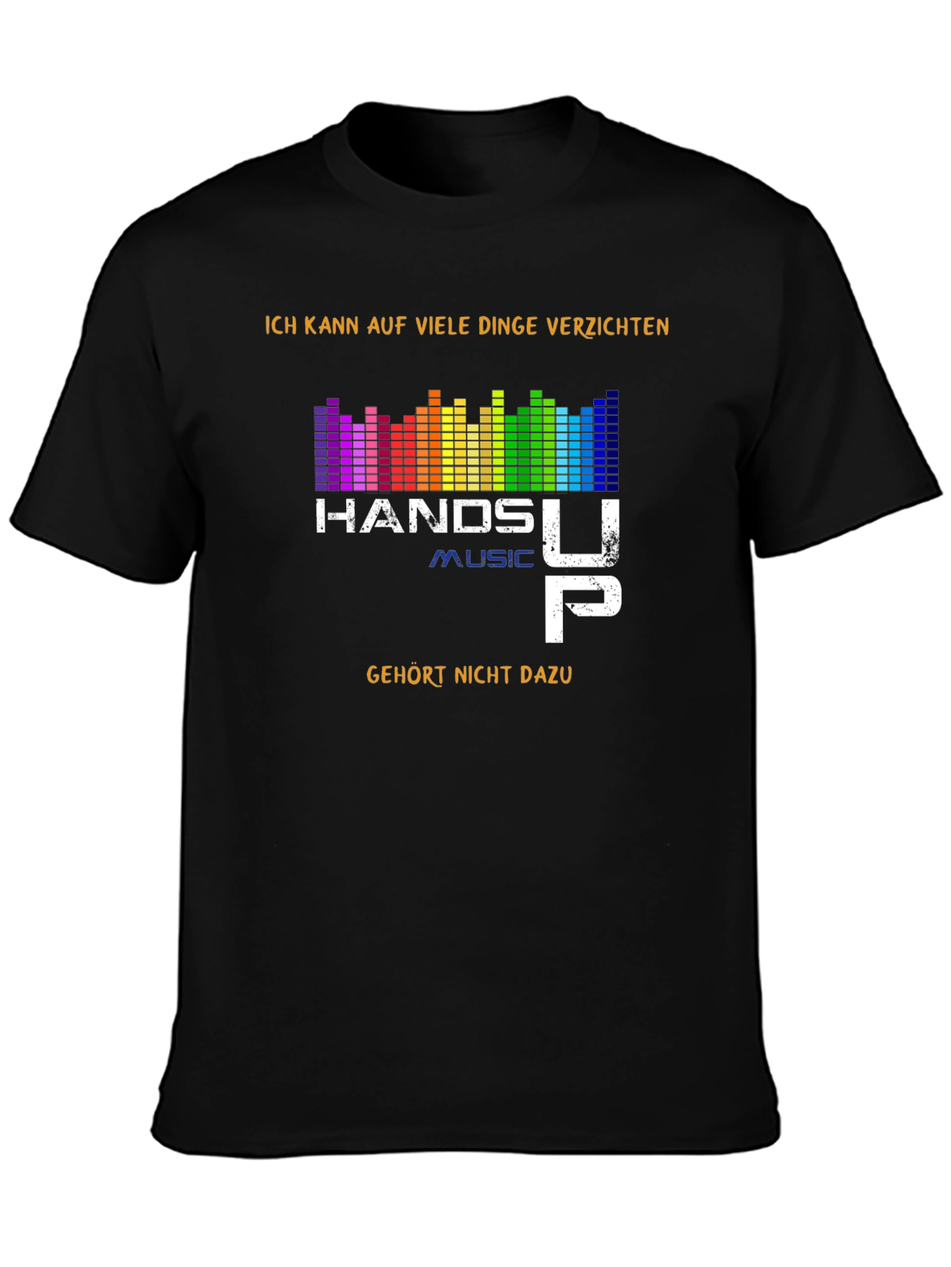 Hands Up Music Graphic T-Shirt