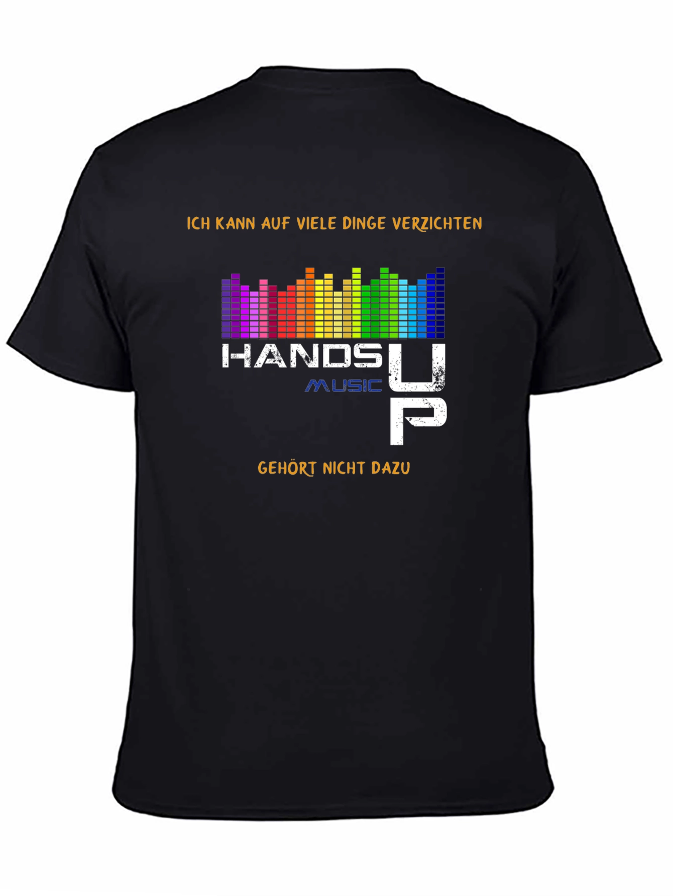 Hands Up Music Graphic T-Shirt