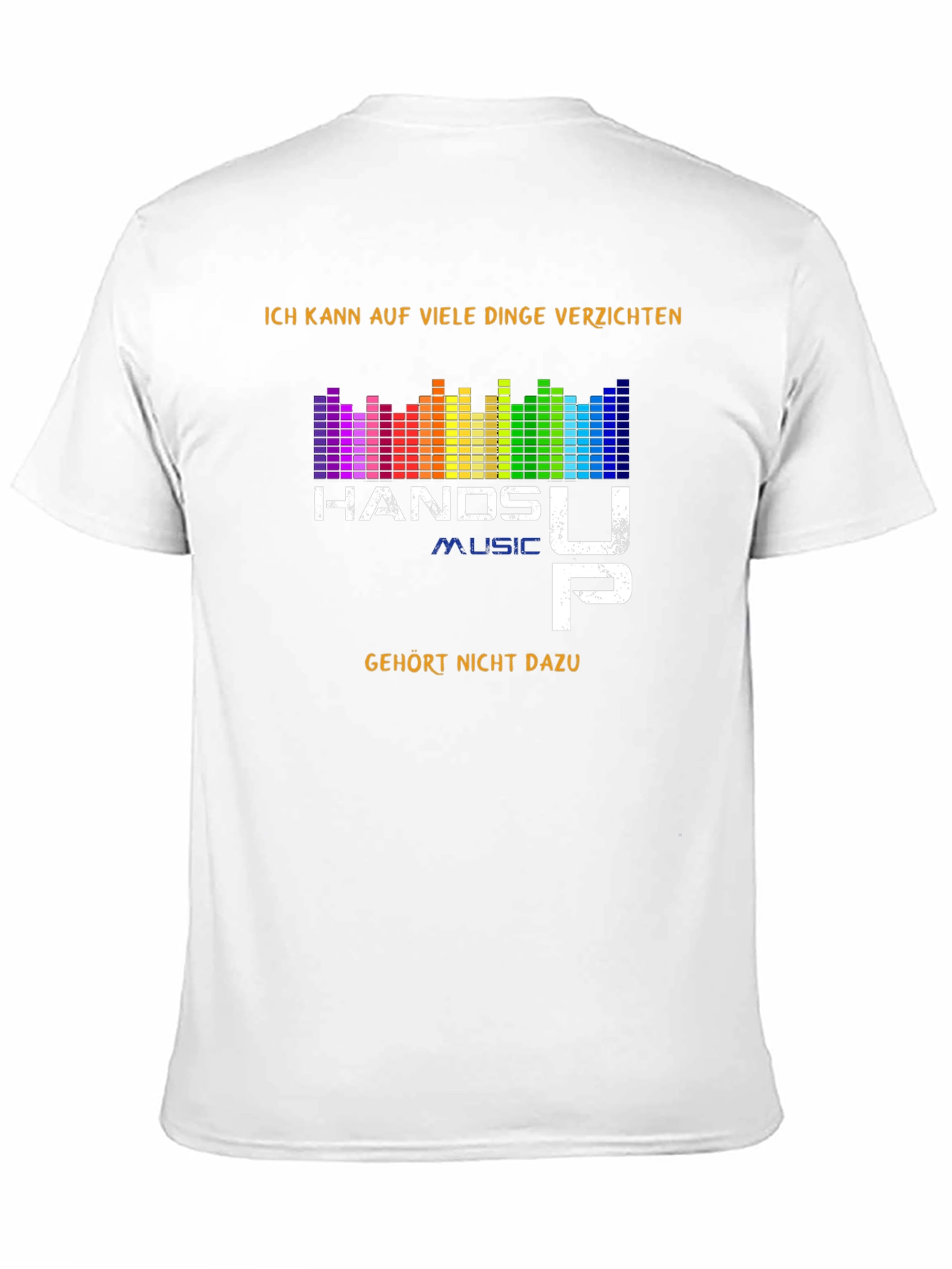 Hands Up Music Graphic T-Shirt