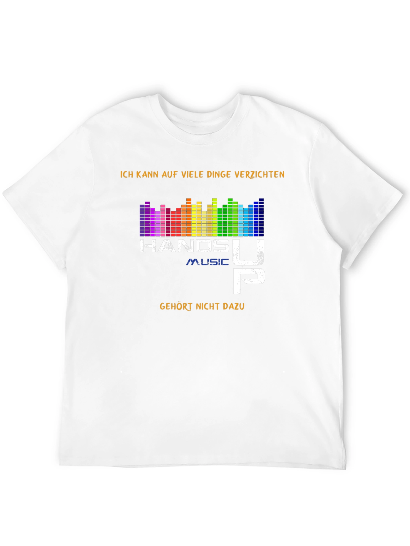 Hands Up Music Graphic T-Shirt