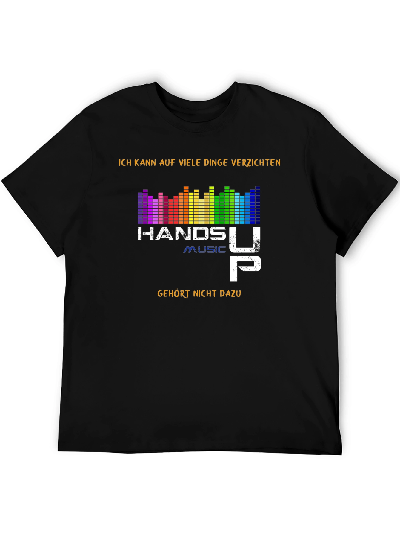 Hands Up Music Graphic T-Shirt