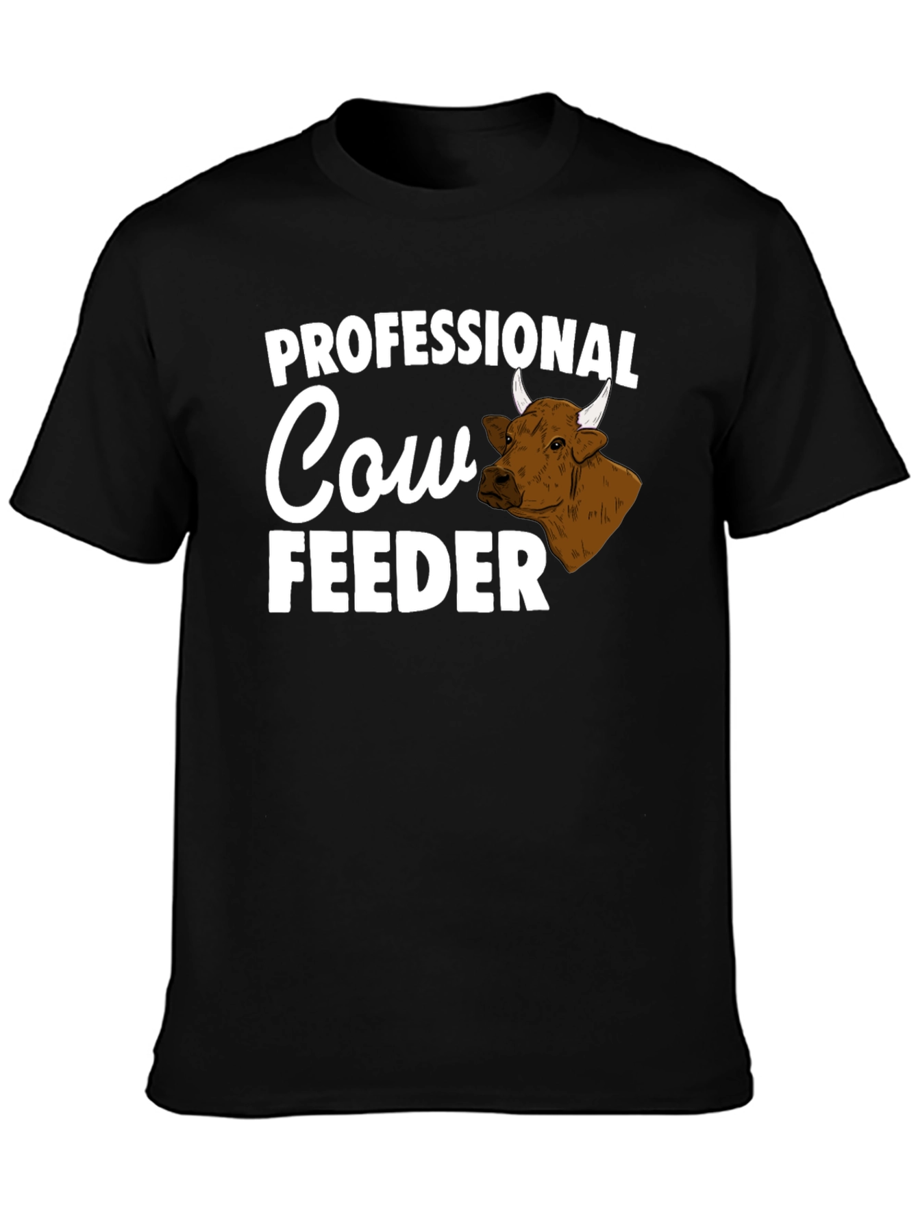 Professional Cow Feeder Graphic Tee