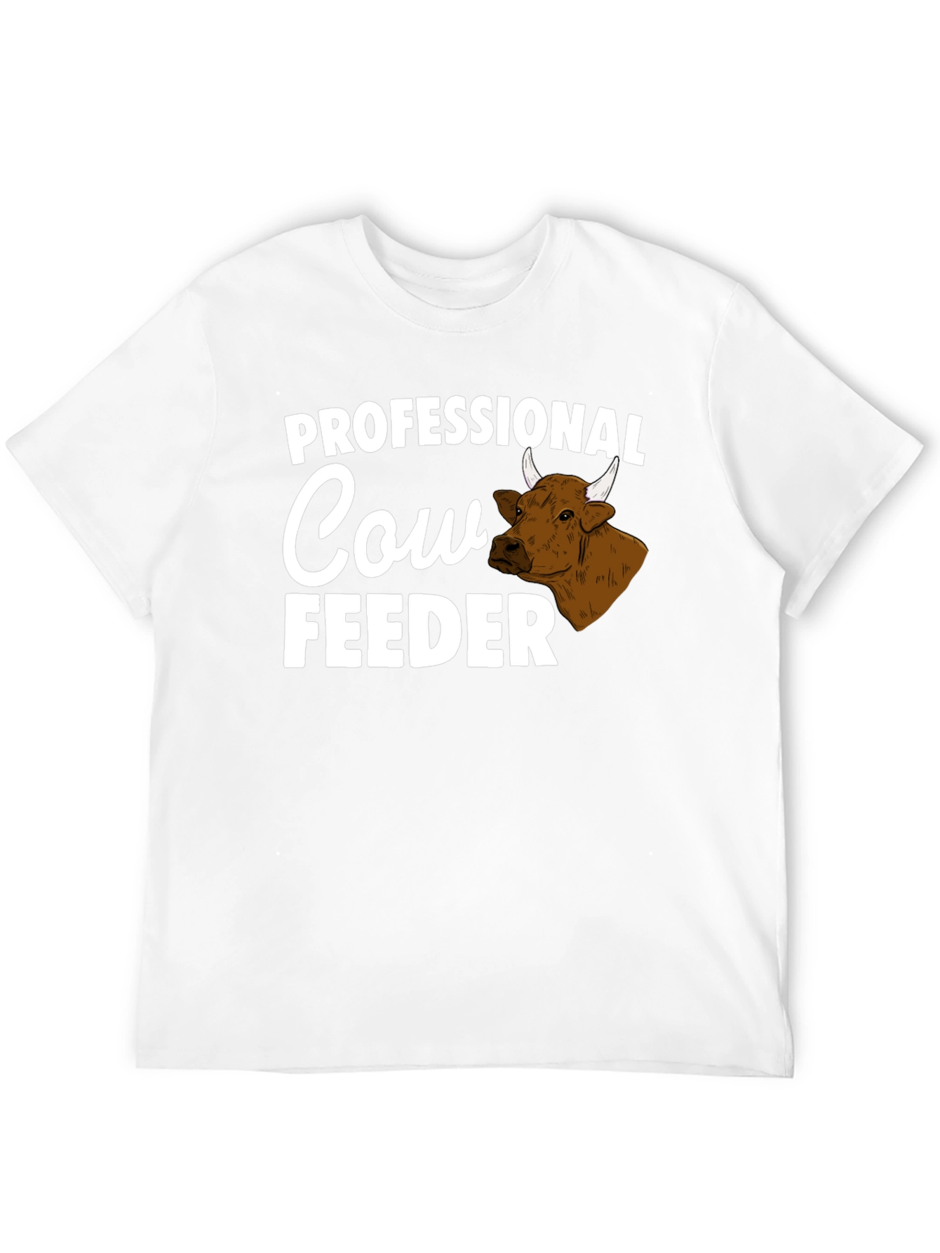 Professional Cow Feeder Graphic Tee