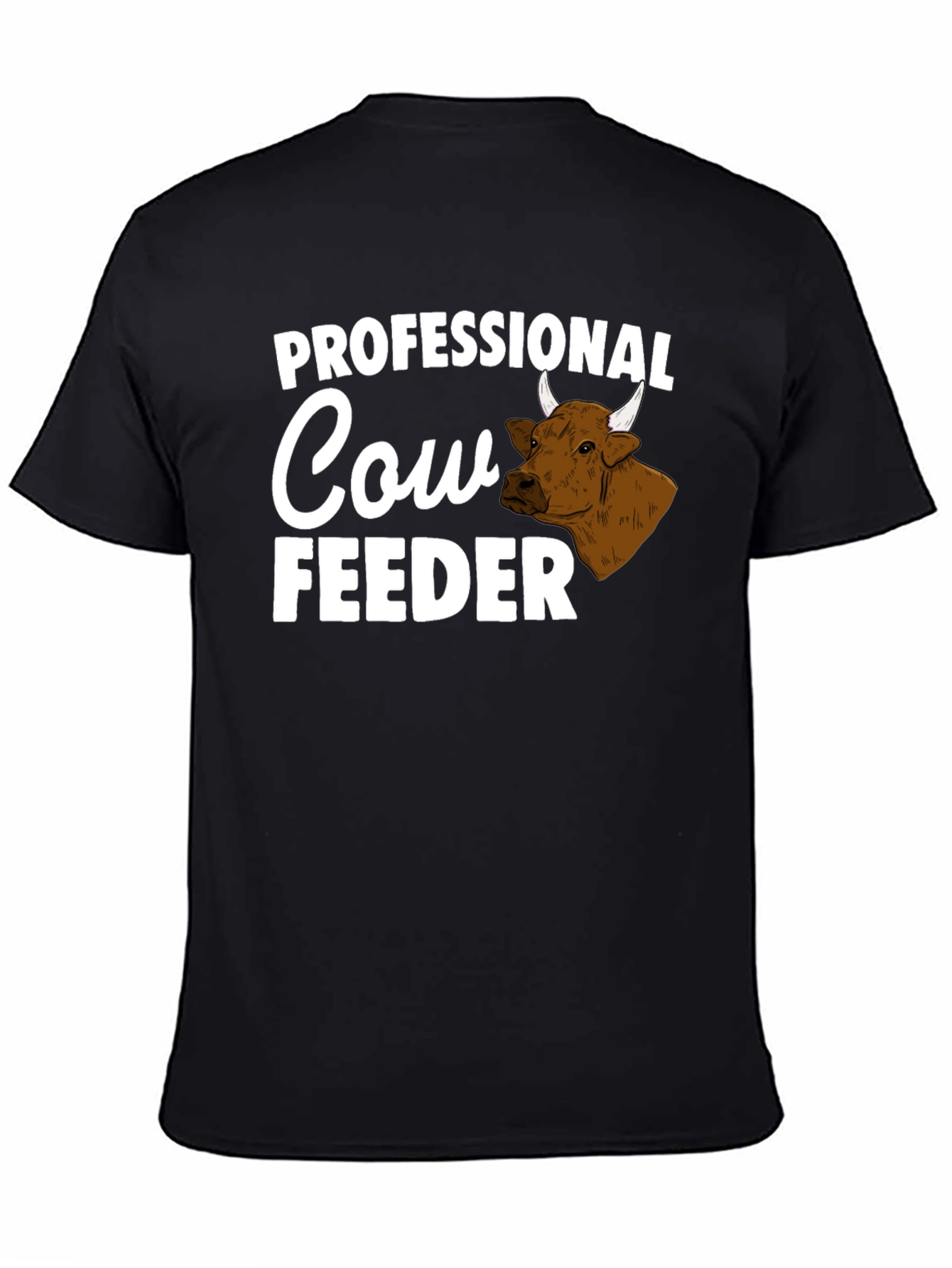 Professional Cow Feeder Graphic Tee