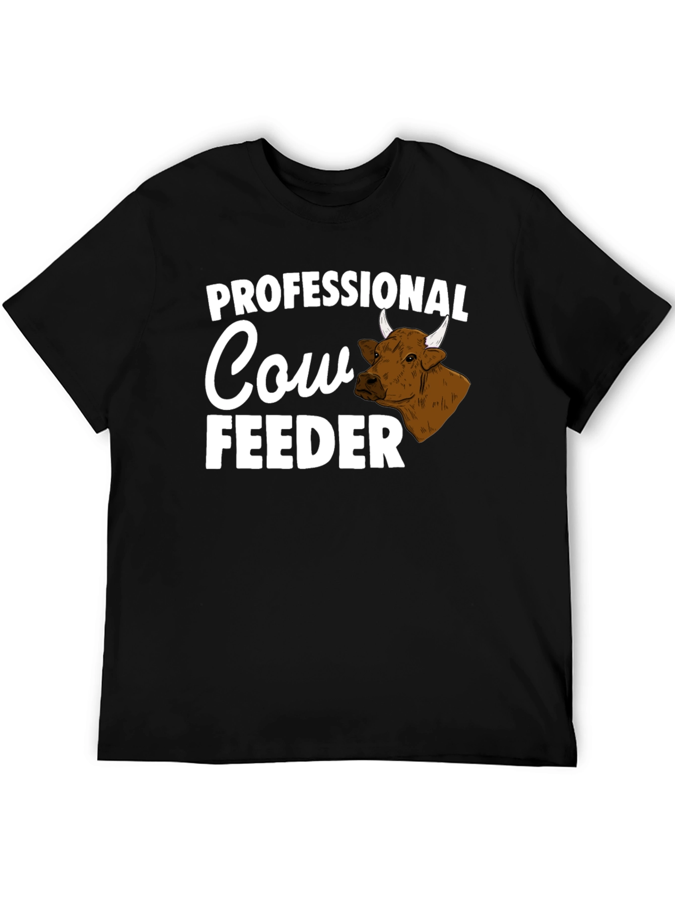 Professional Cow Feeder Graphic Tee