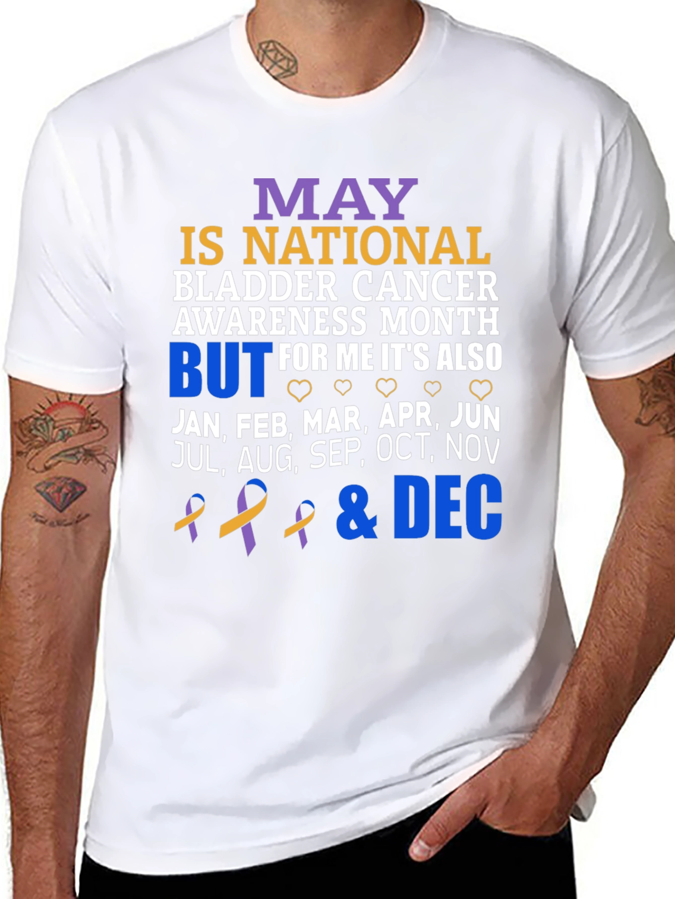 Bladder Cancer Awareness Month T-Shirt