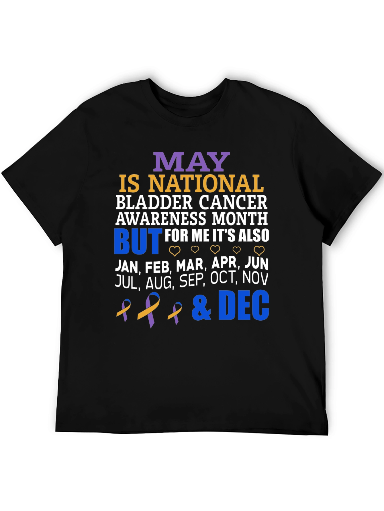 Bladder Cancer Awareness Month T-Shirt