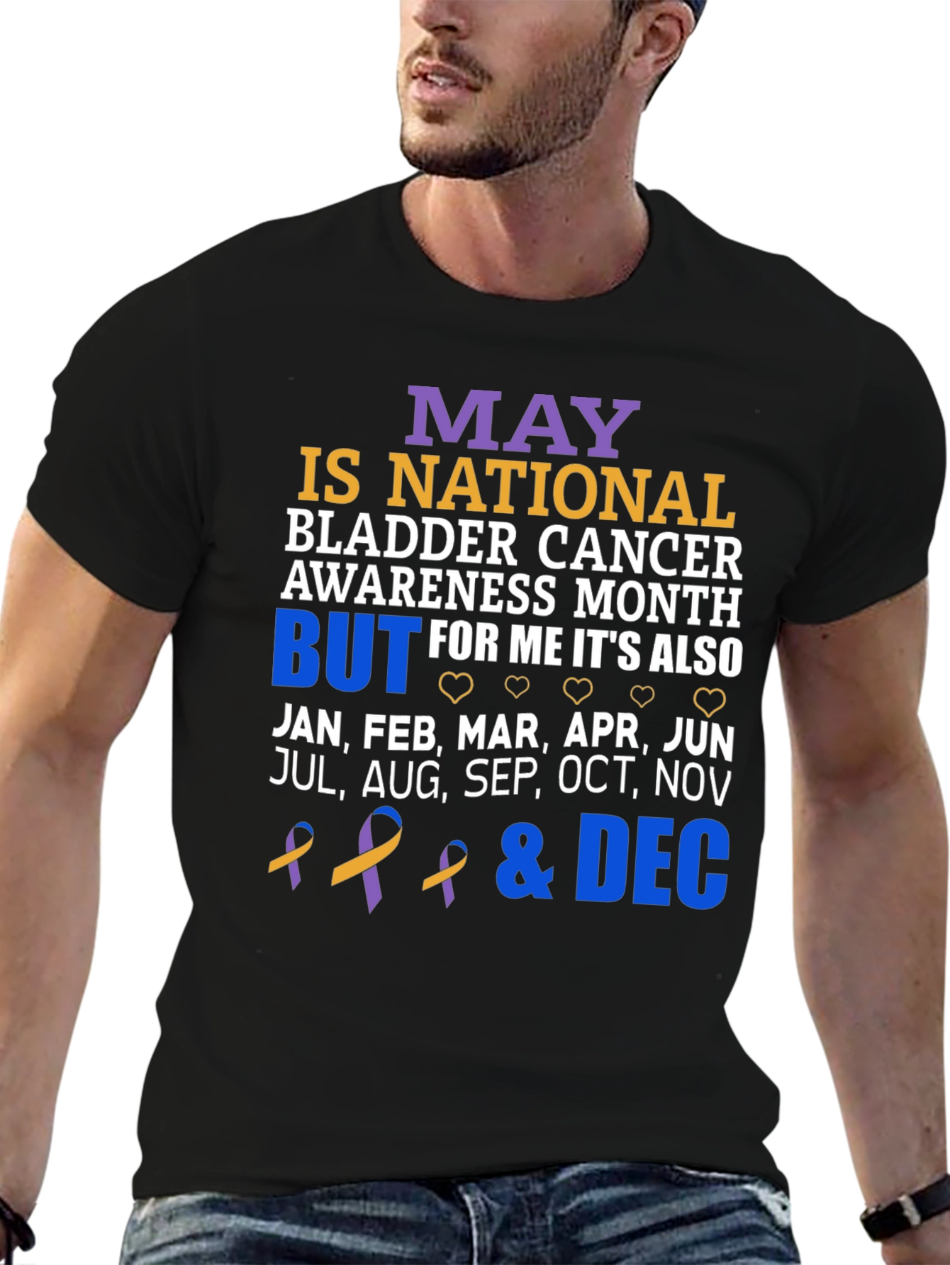 Bladder Cancer Awareness Month T-Shirt
