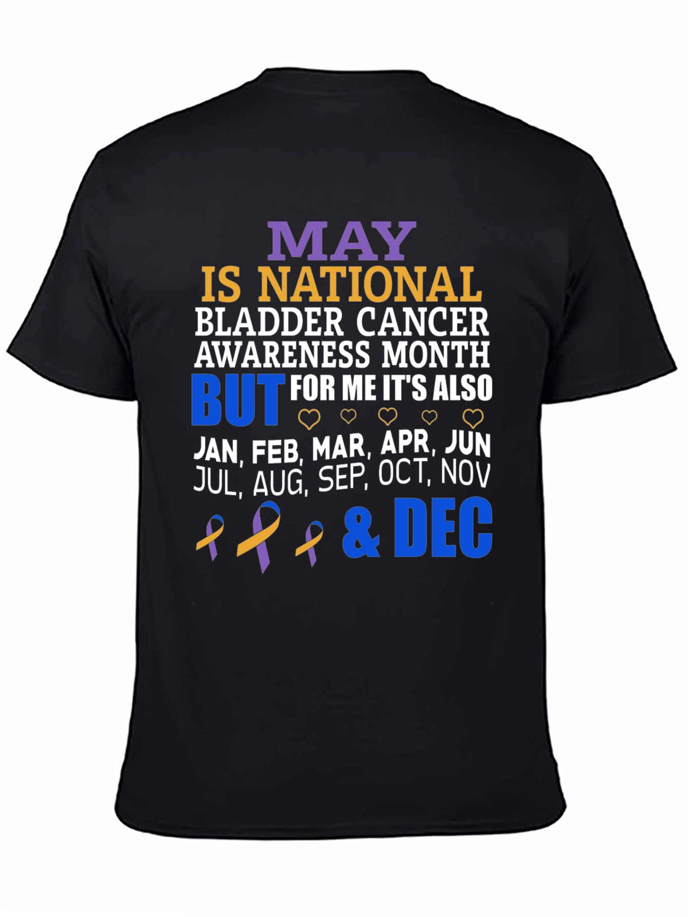 Bladder Cancer Awareness Month T-Shirt
