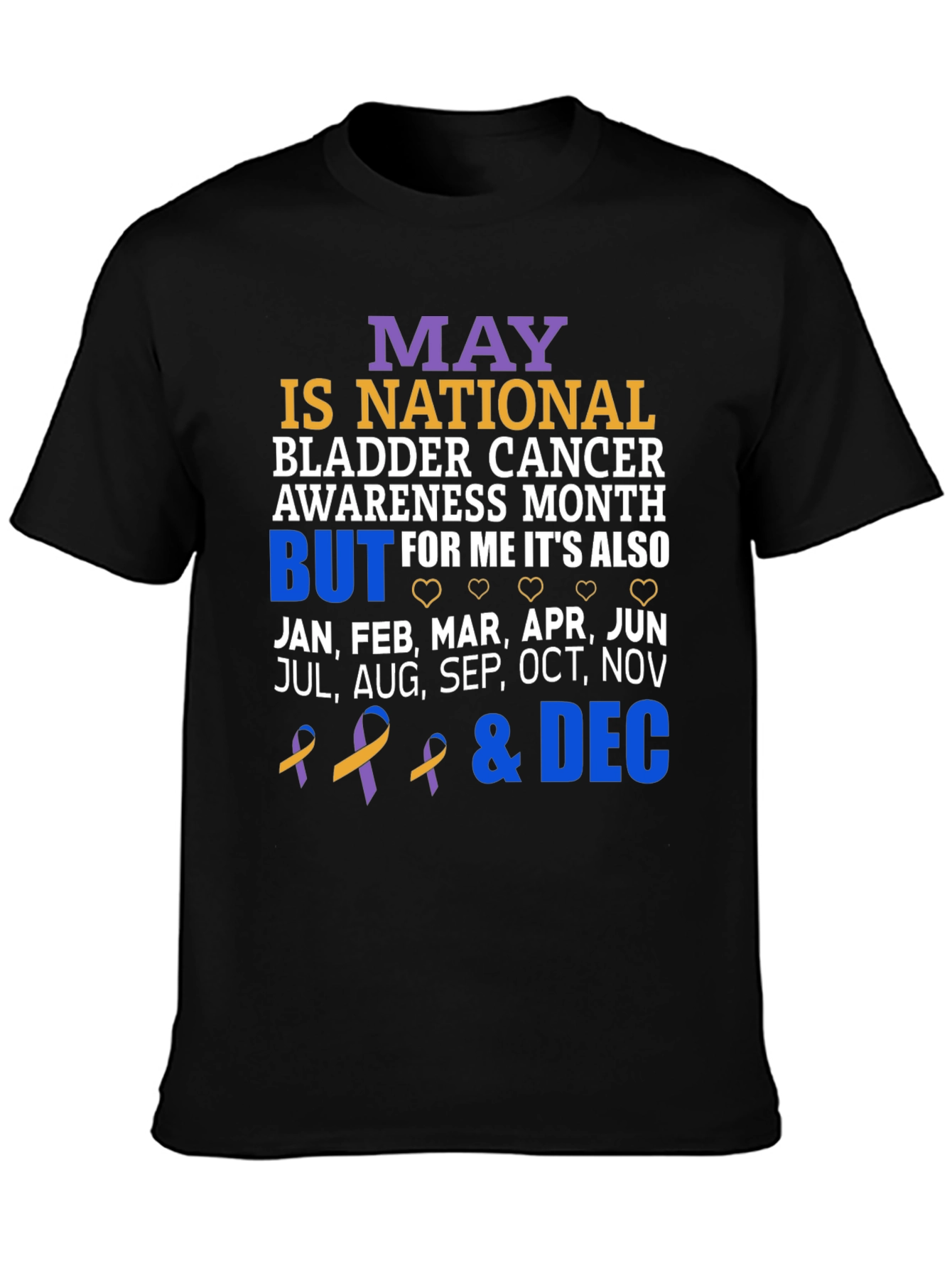 Bladder Cancer Awareness Month T-Shirt