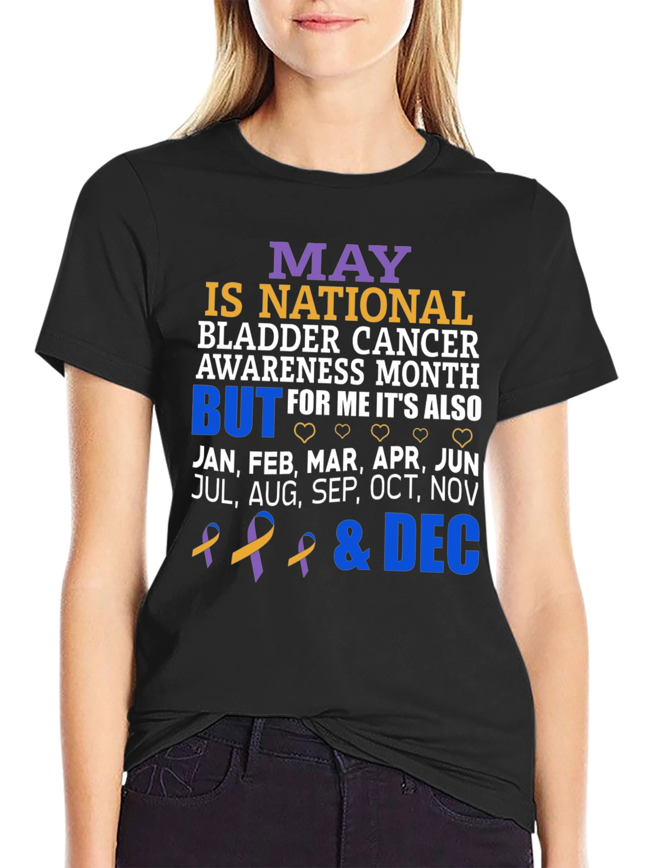 Bladder Cancer Awareness Month T-Shirt