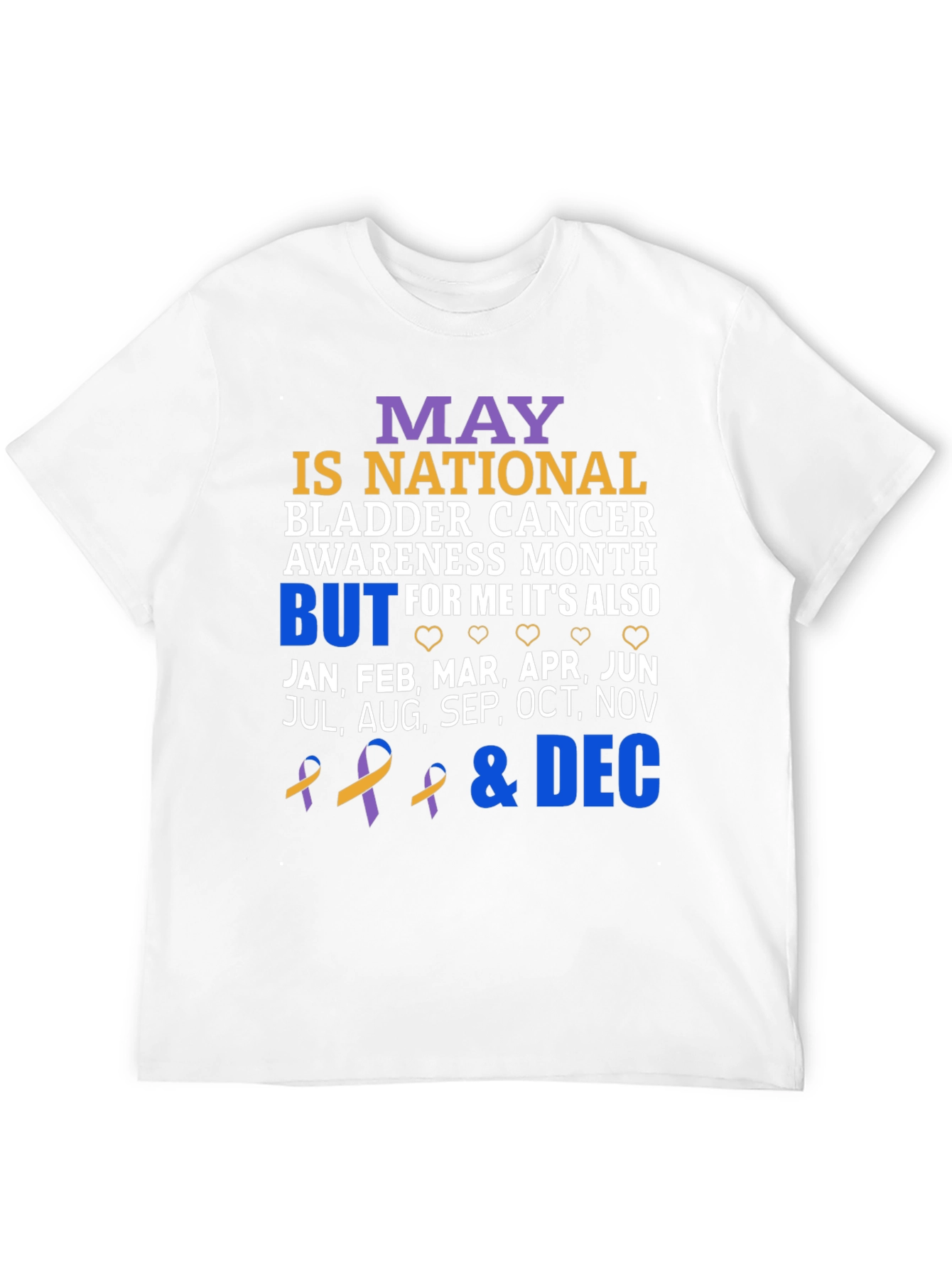 Bladder Cancer Awareness Month T-Shirt