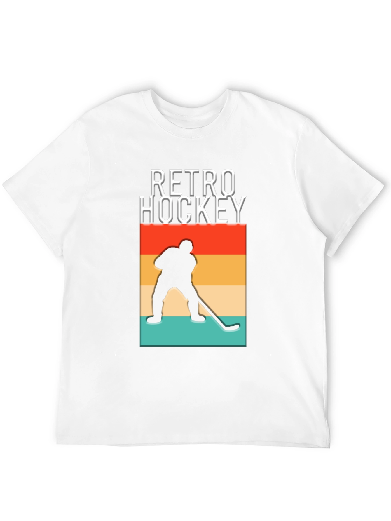 Retro Hockey Graphic T-Shirt - Stylish and Comfortable
