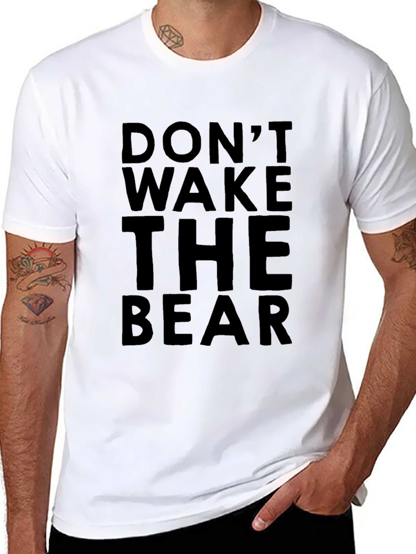 Dont Wake the Bear Graphic T-Shirt