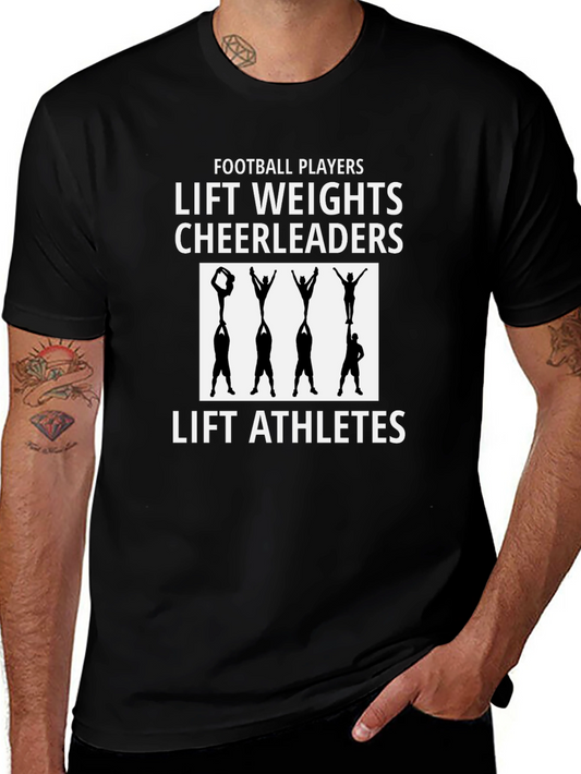 Football Players Cheerleaders T-Shirt
