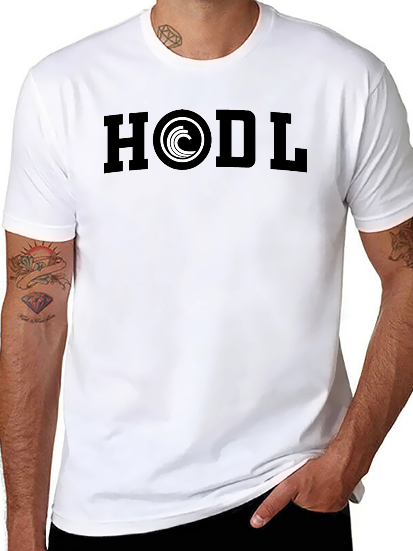 HODL Crypto Black T-Shirt