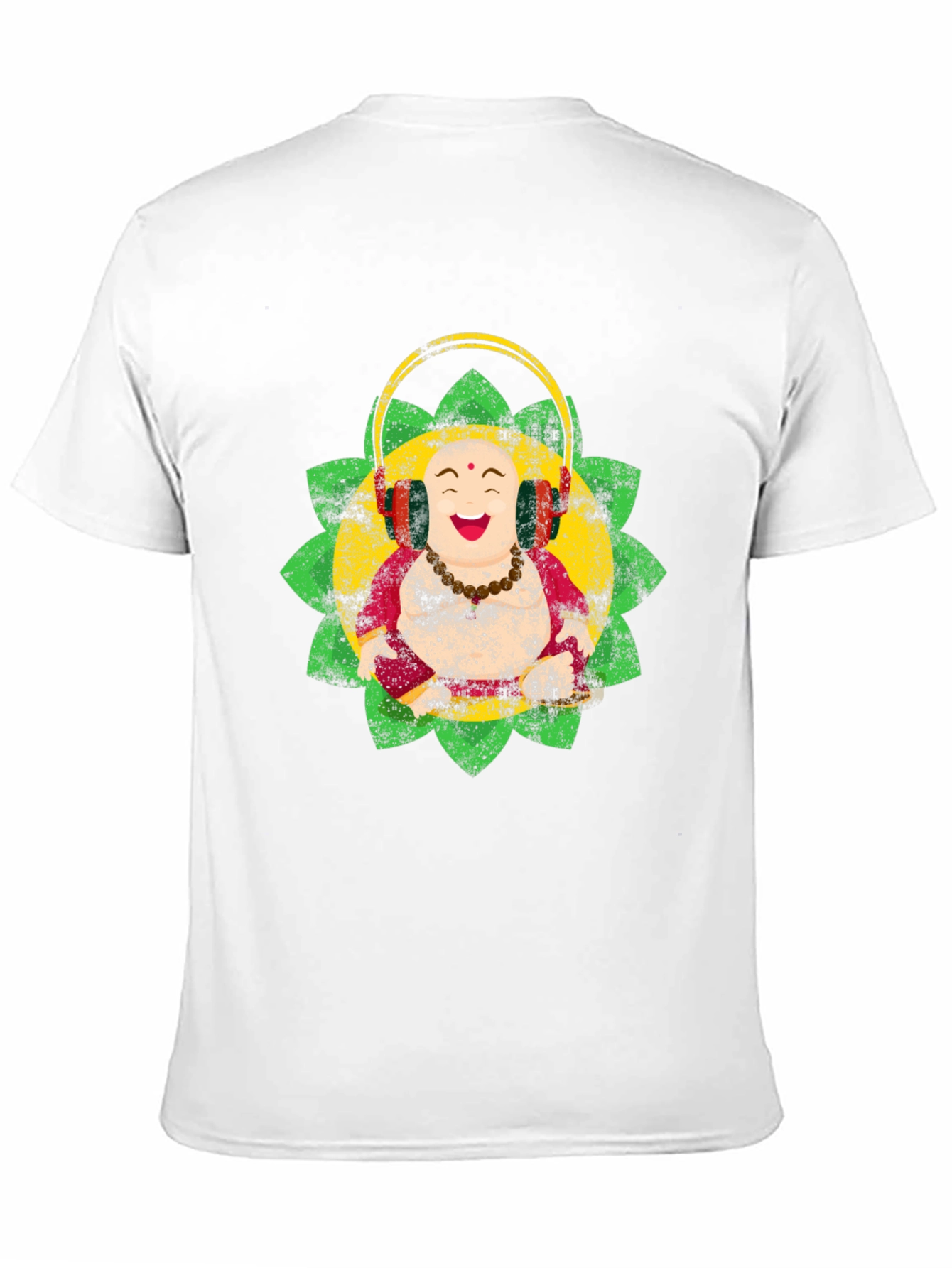Buddha DJ T-Shirt - Black Cotton Tee