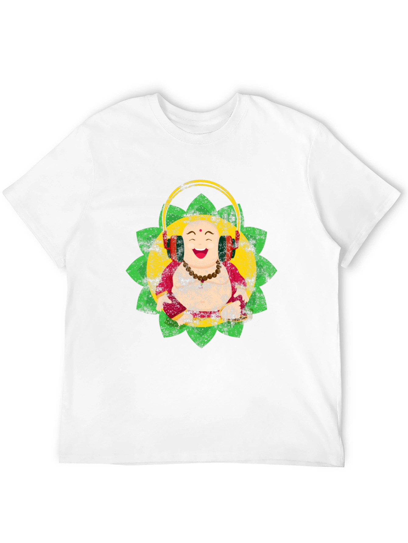 Buddha DJ T-Shirt - Black Cotton Tee