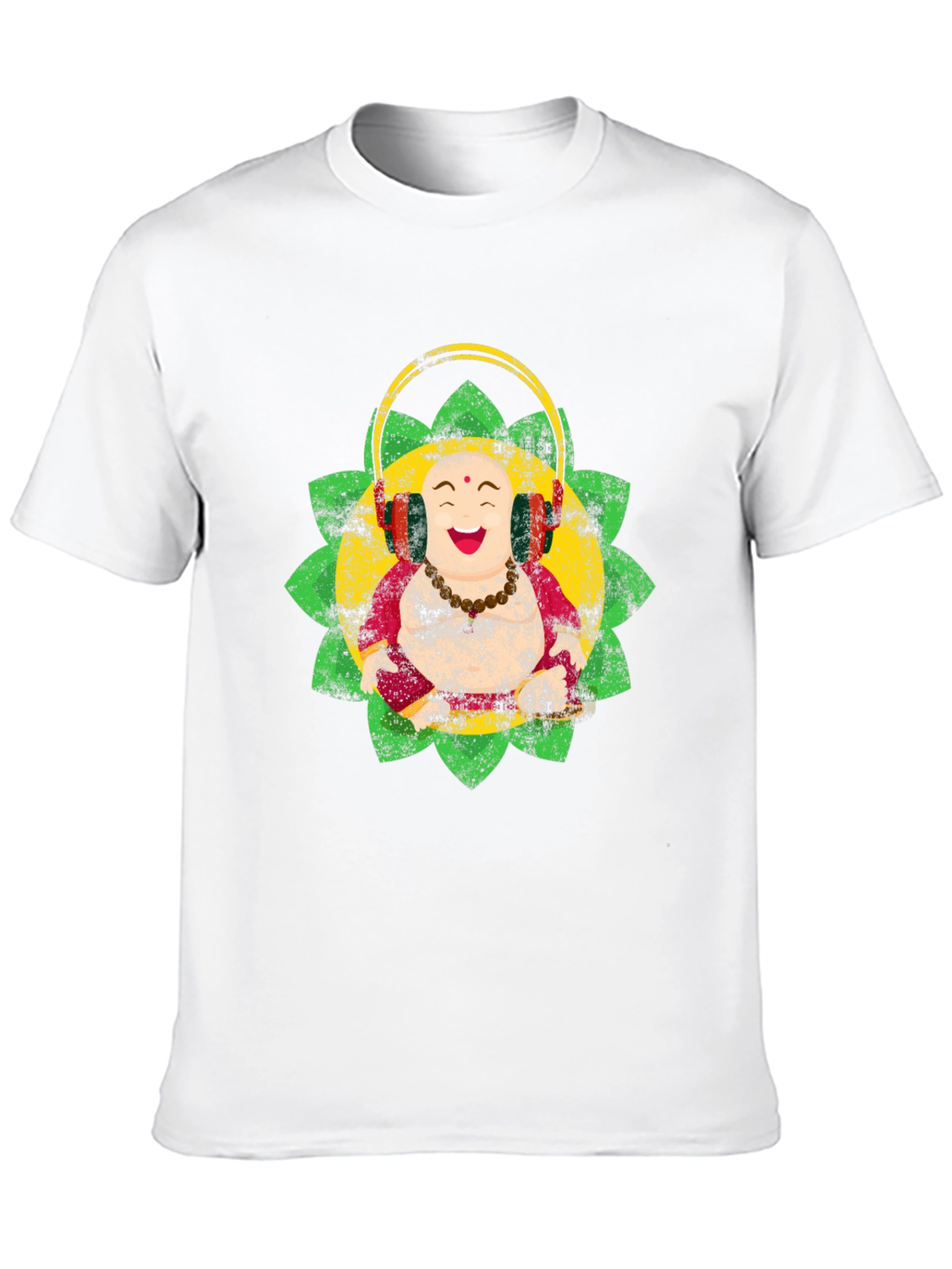 Buddha DJ T-Shirt - Black Cotton Tee