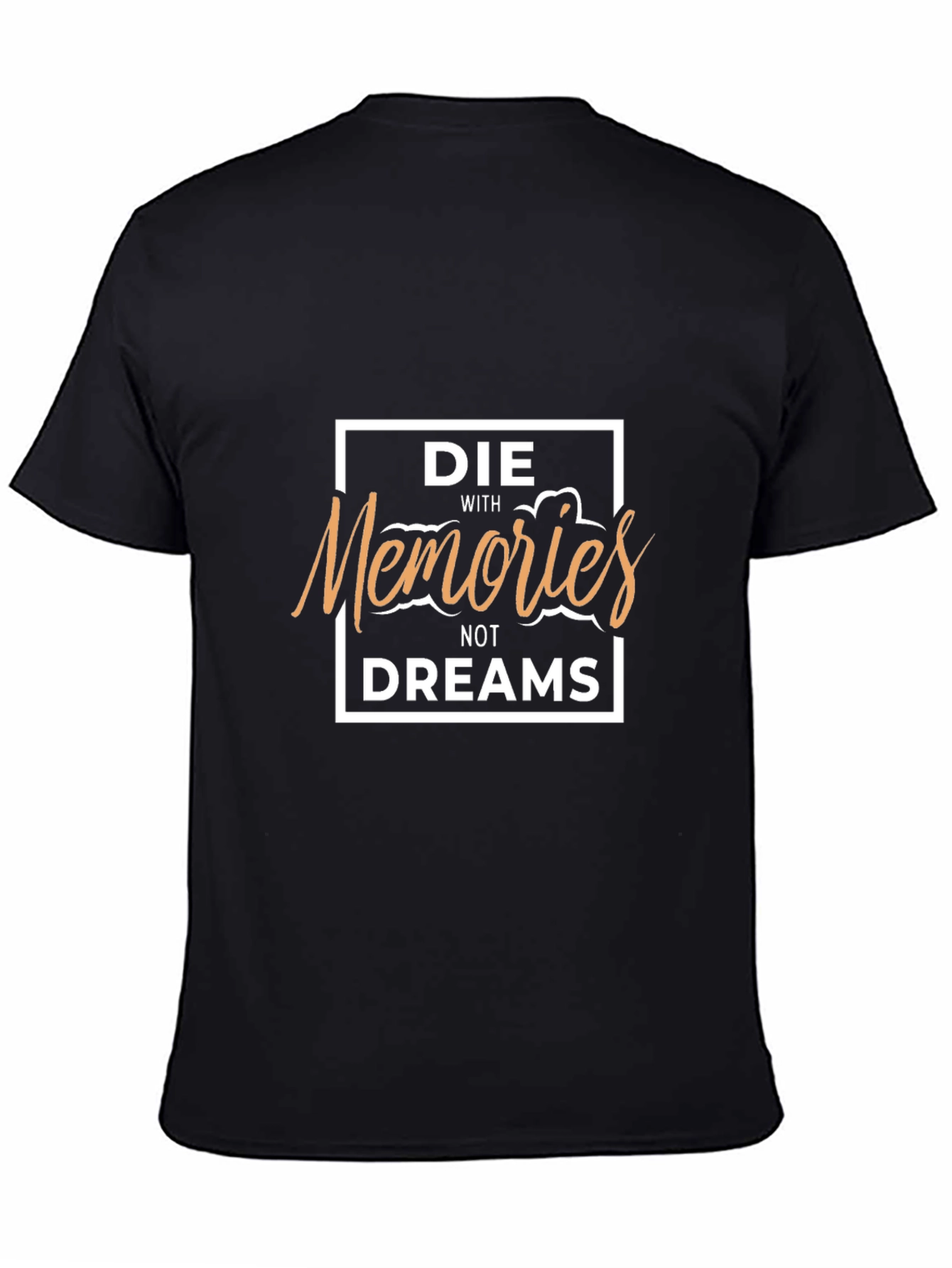 Die With Memories Black Graphic T-Shirt