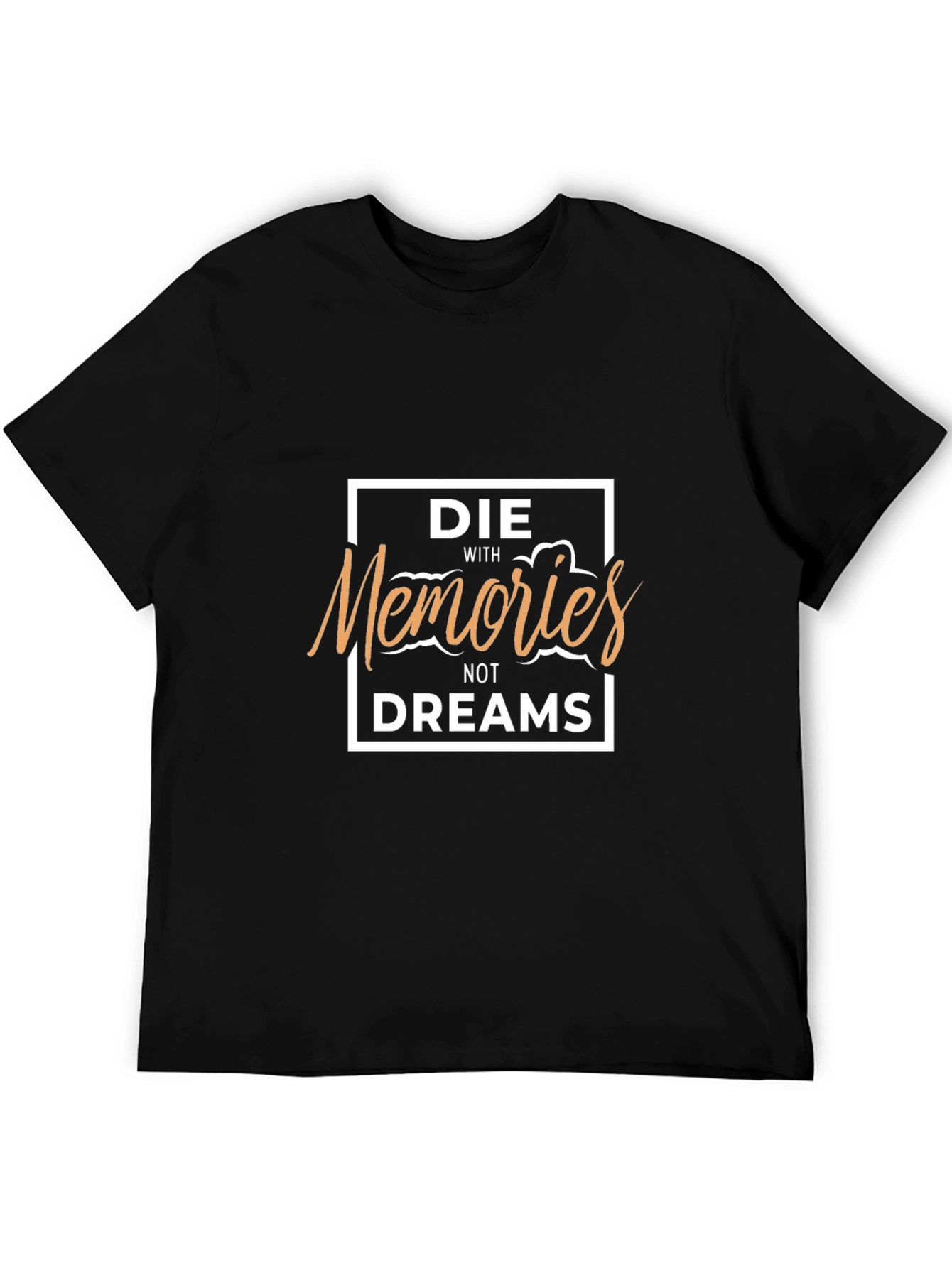 Die With Memories Black Graphic T-Shirt