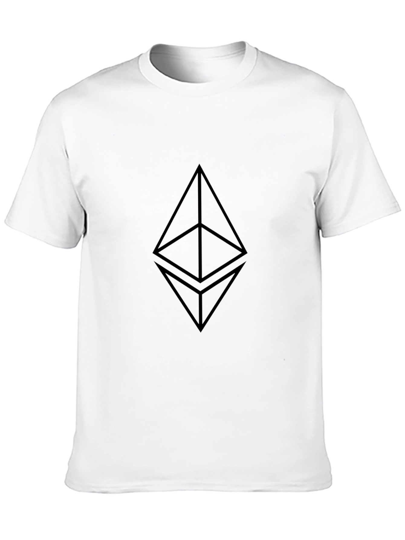 Ethereum Logo Graphic Tee - Crypto Fashion