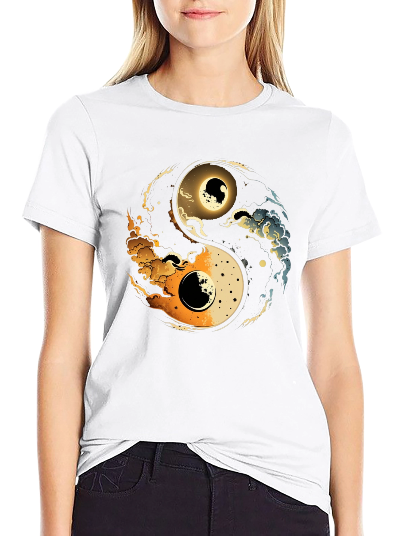 Yin Yang Graphic Tee - Balance & Harmony