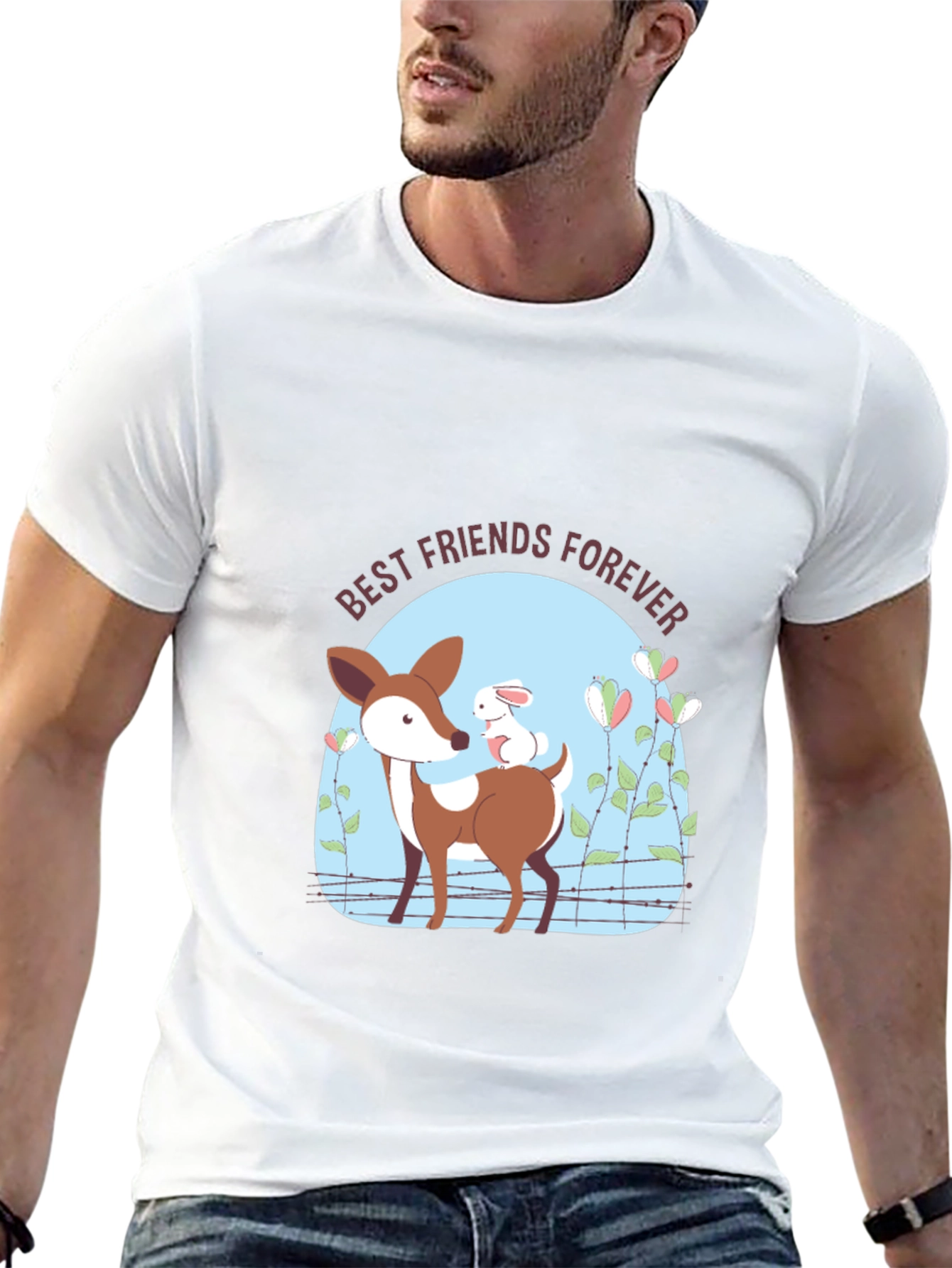 Best Friends Forever Graphic T-Shirt