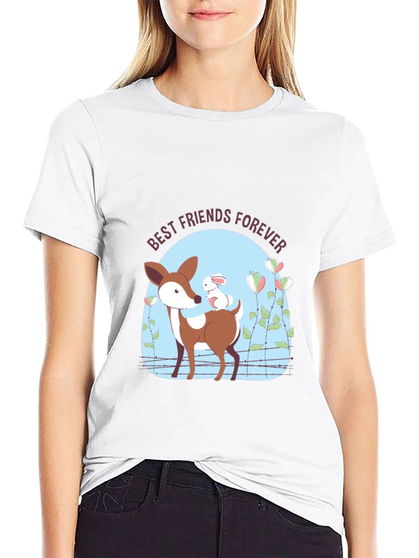 Best Friends Forever Graphic T-Shirt