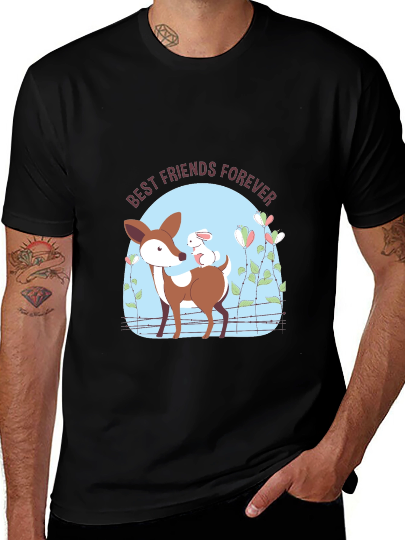 Best Friends Forever Graphic T-Shirt