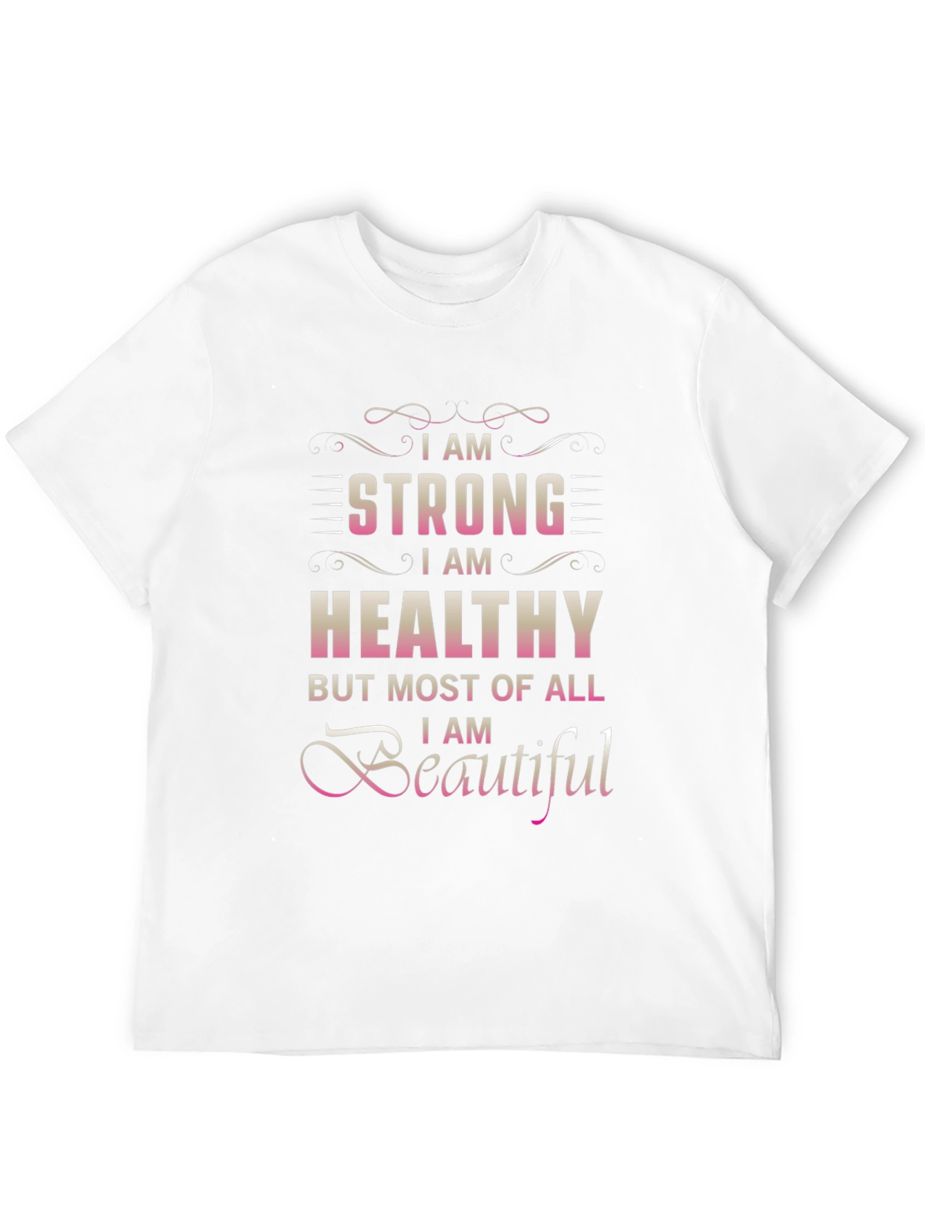 Strong Healthy Beautiful Graphic Tee