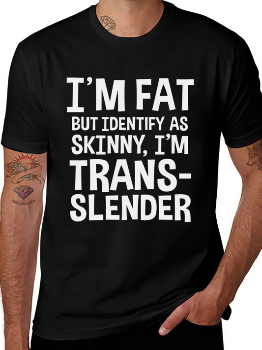 Funny Trans-Slender T-Shirt: Humor & Style!
