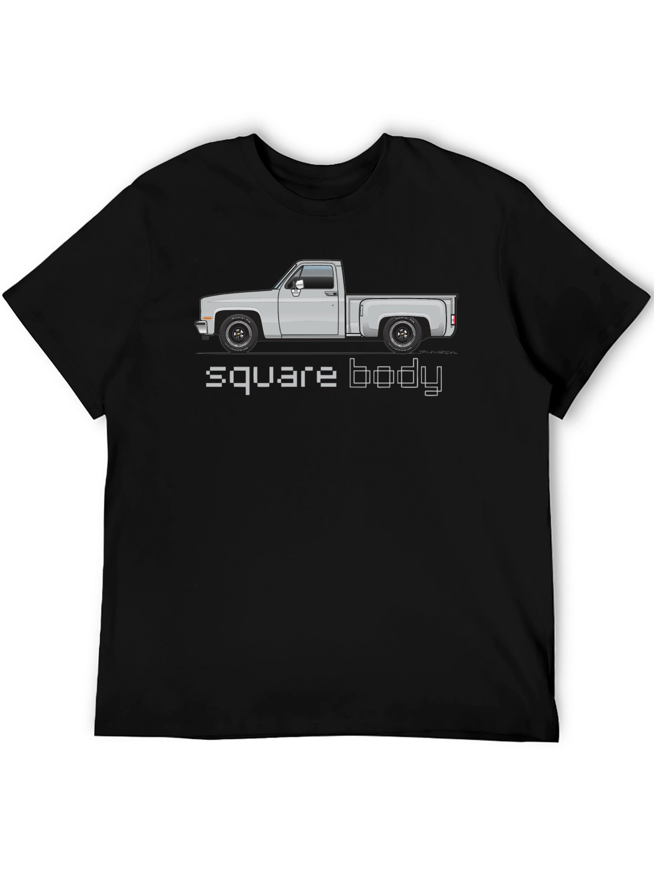 Square Body Truck T-Shirt - Classic Pickup Design