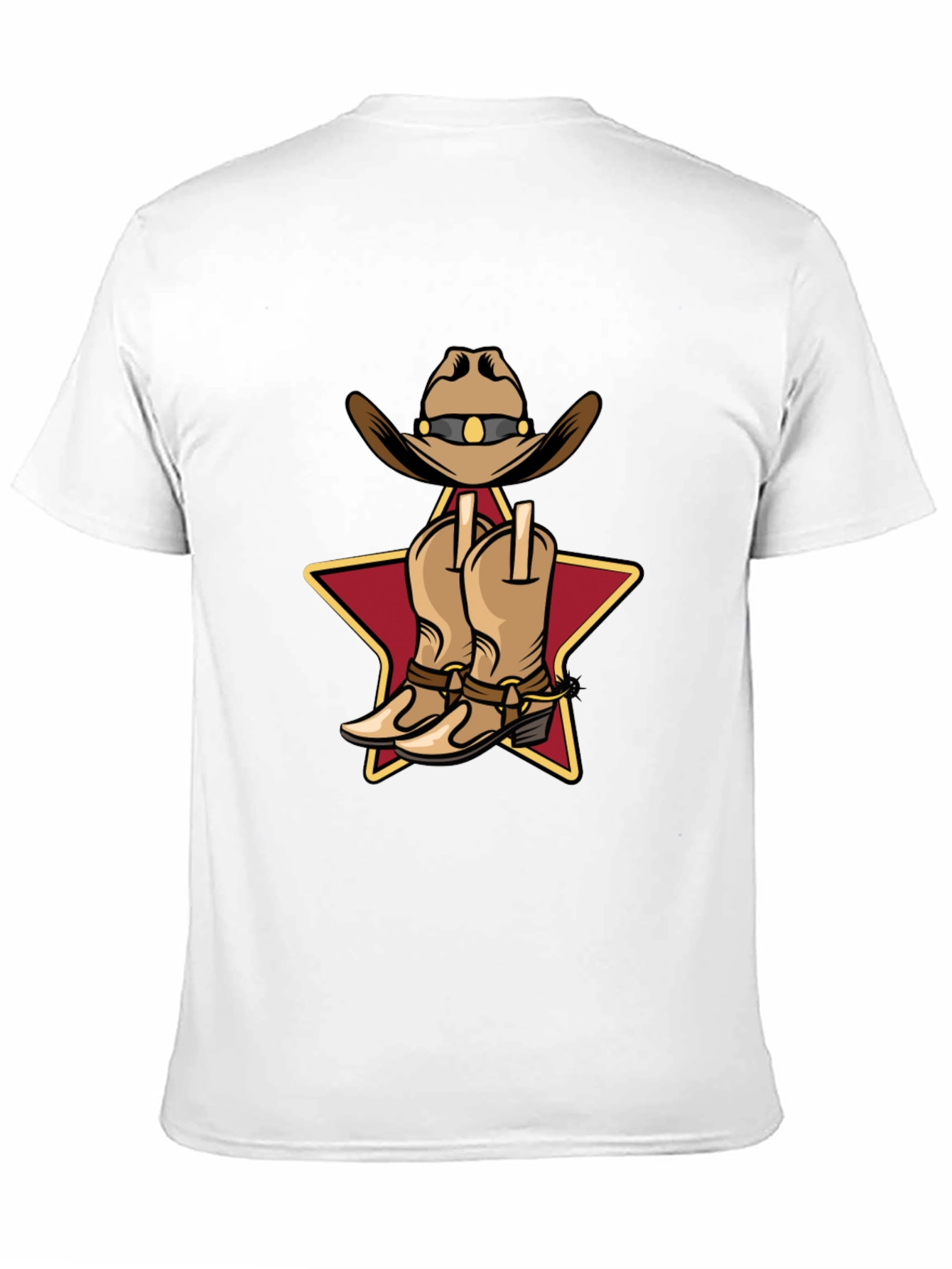 Cowboy Hat and Boots Graphic T-Shirt