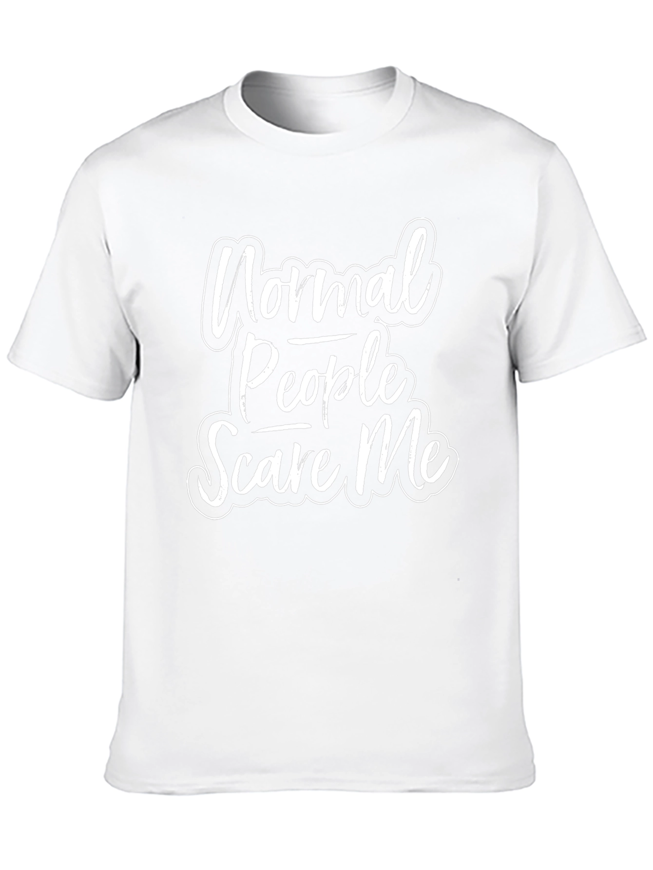 Normal People Scare Me Graphic T-Shirt