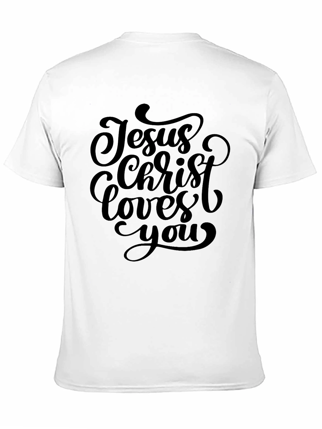 Jesus Christ Loves You Graphic T-Shirt