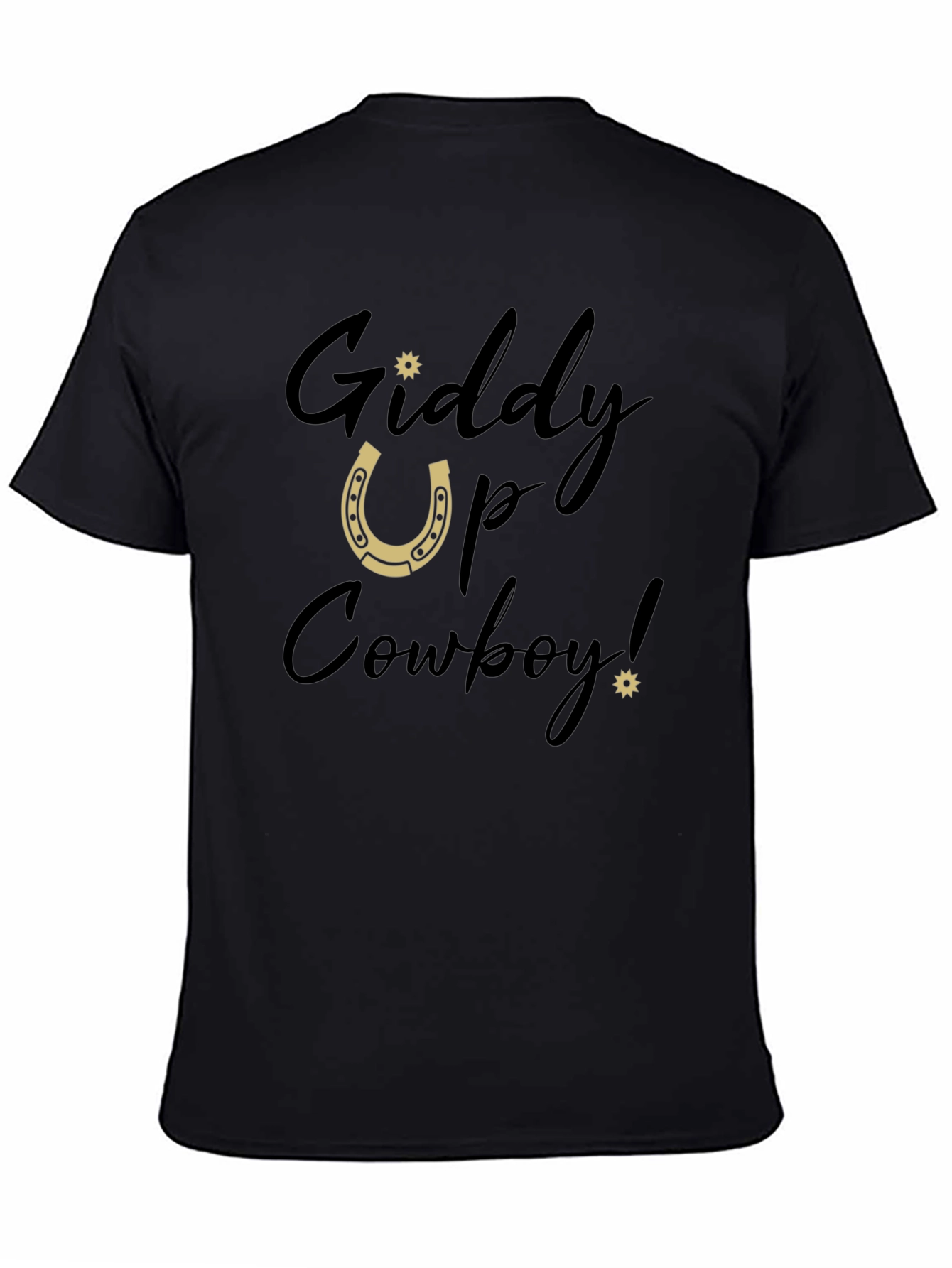 Giddy Up Cowboy Graphic T-Shirt