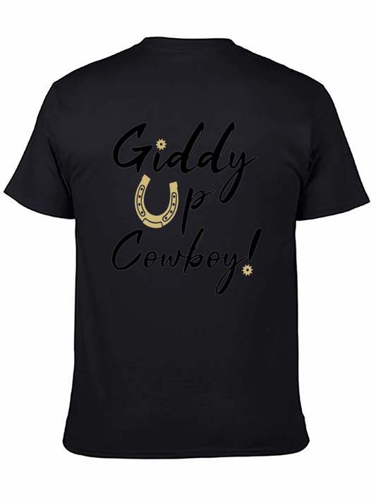 Giddy Up Cowboy Graphic T-Shirt