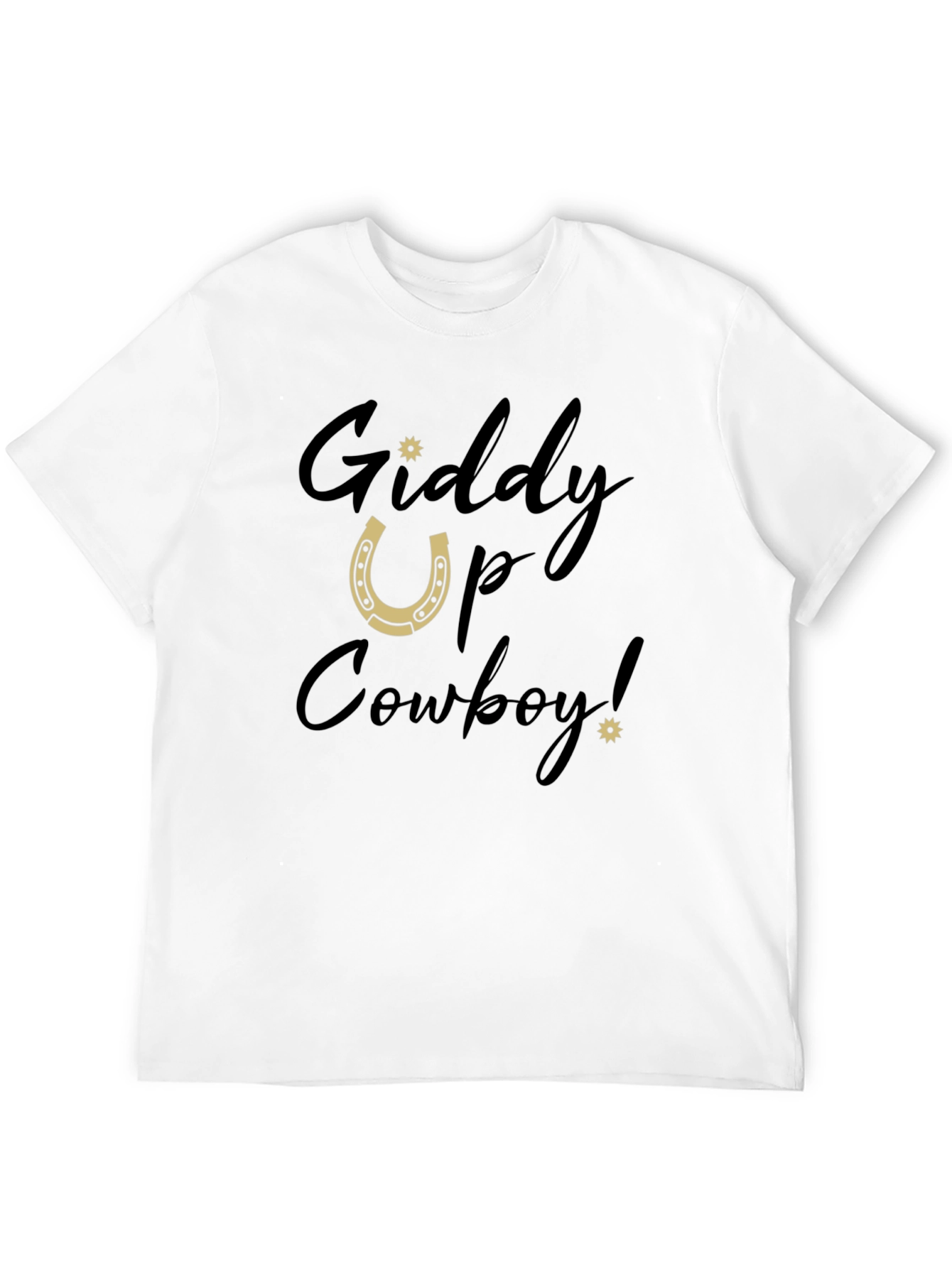 Giddy Up Cowboy Graphic T-Shirt