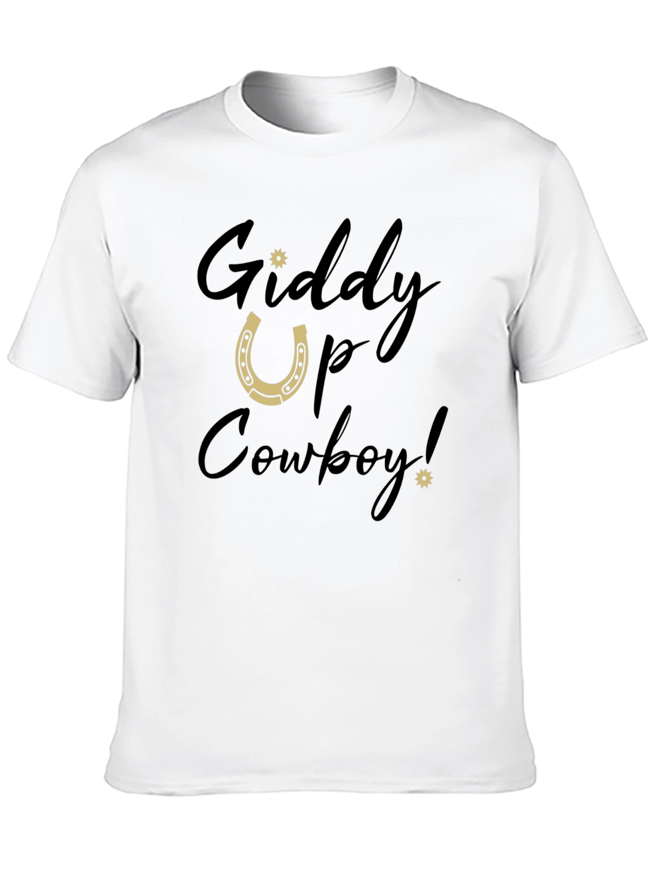 Giddy Up Cowboy Graphic T-Shirt