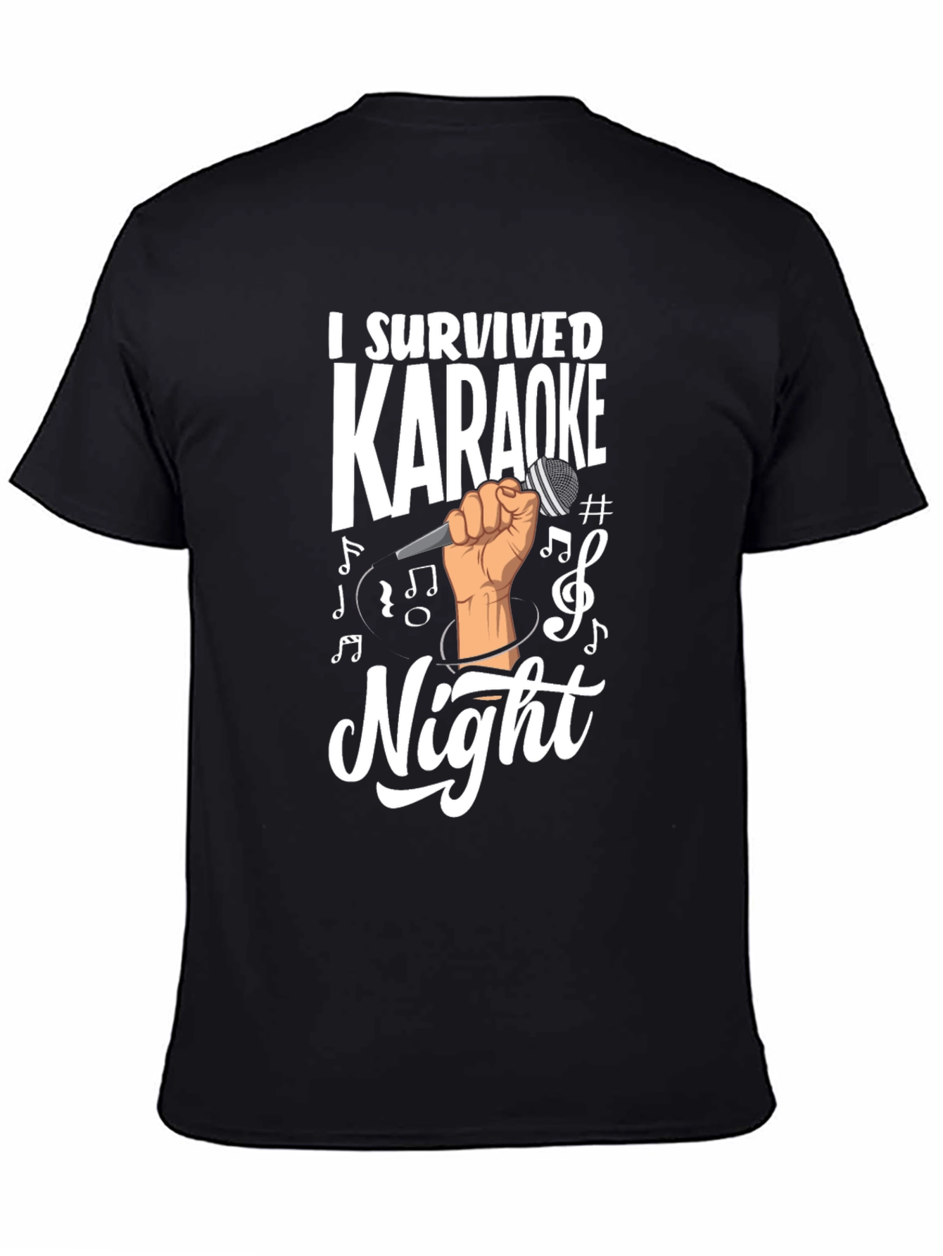 I Survived Karaoke Night Graphic T-Shirt