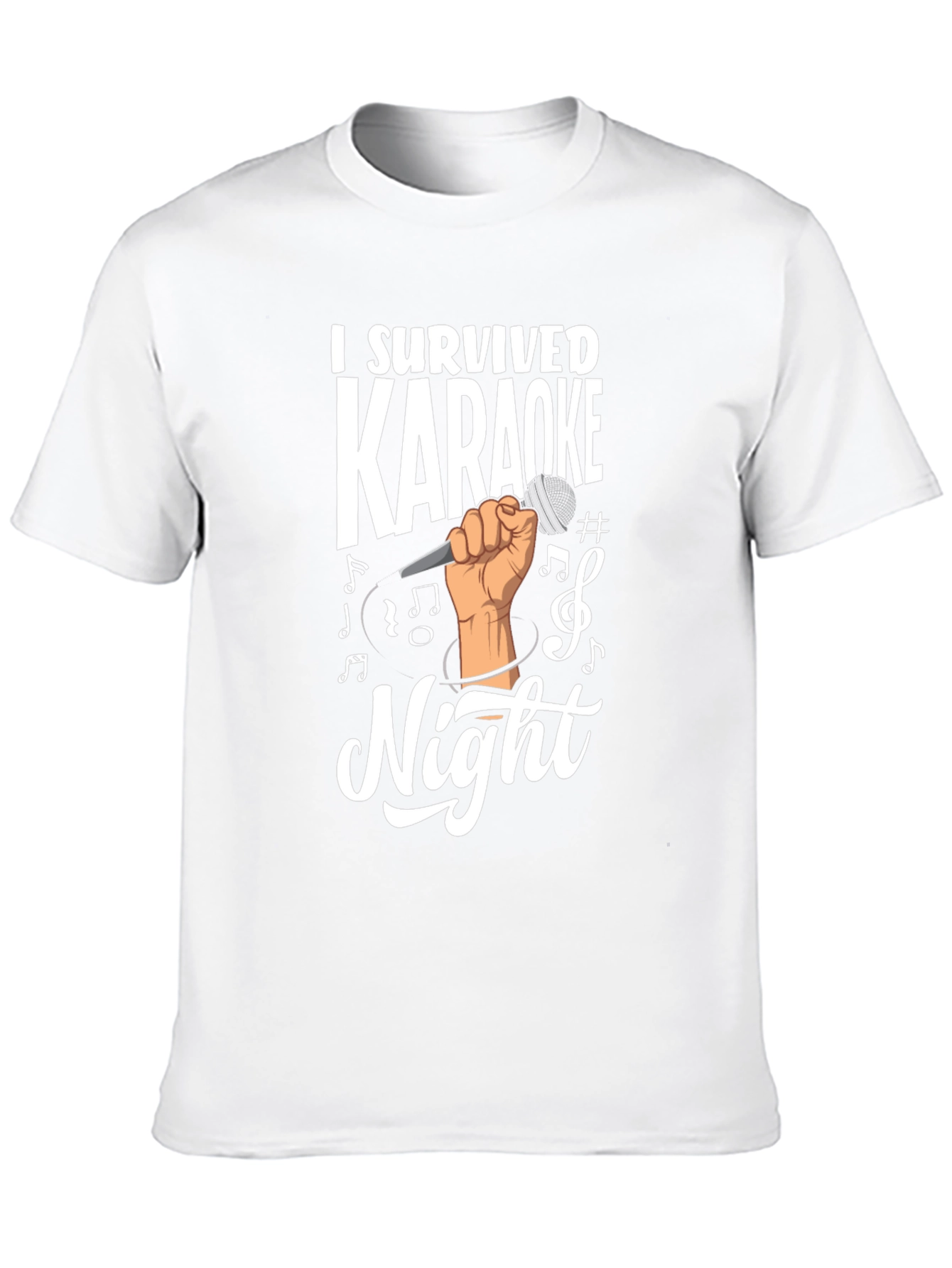 I Survived Karaoke Night Graphic T-Shirt
