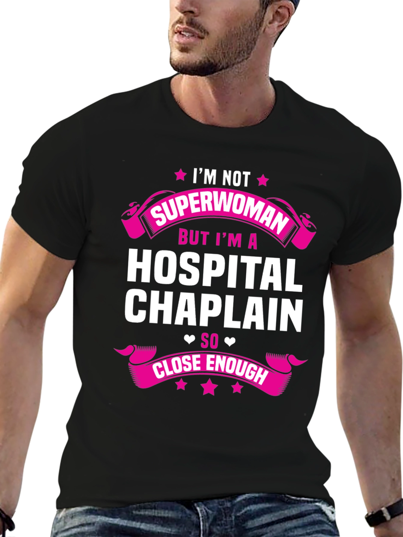 Hospital Chaplain Superwoman T-Shirt