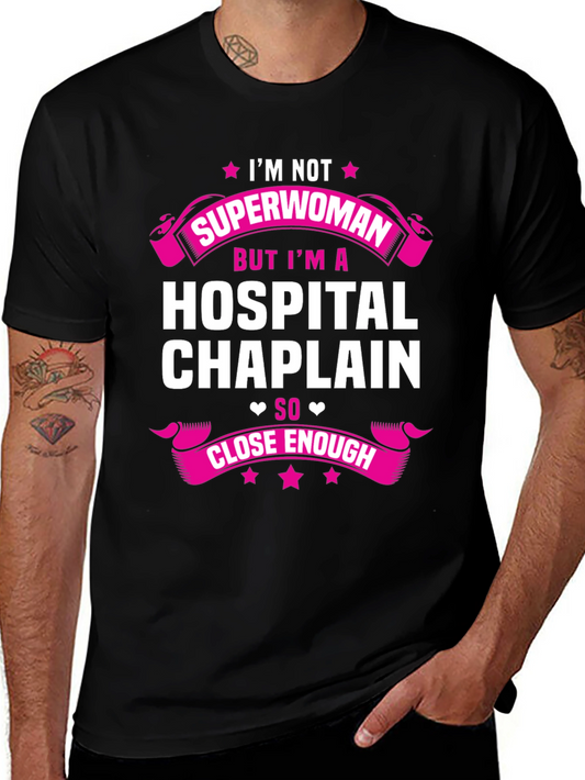 Hospital Chaplain Superwoman T-Shirt
